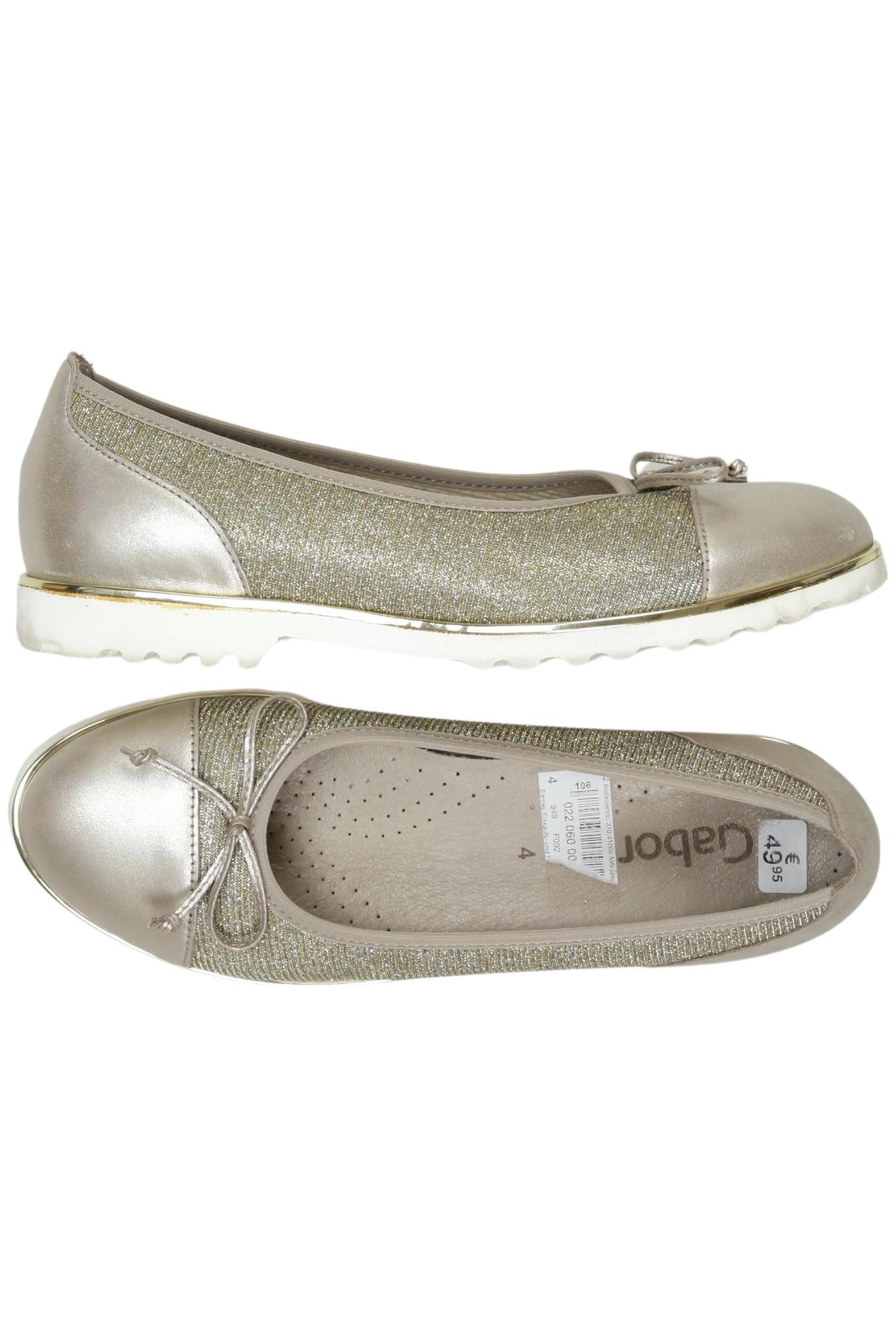 

Gabor Damen Ballerinas, beige, Gr. 4