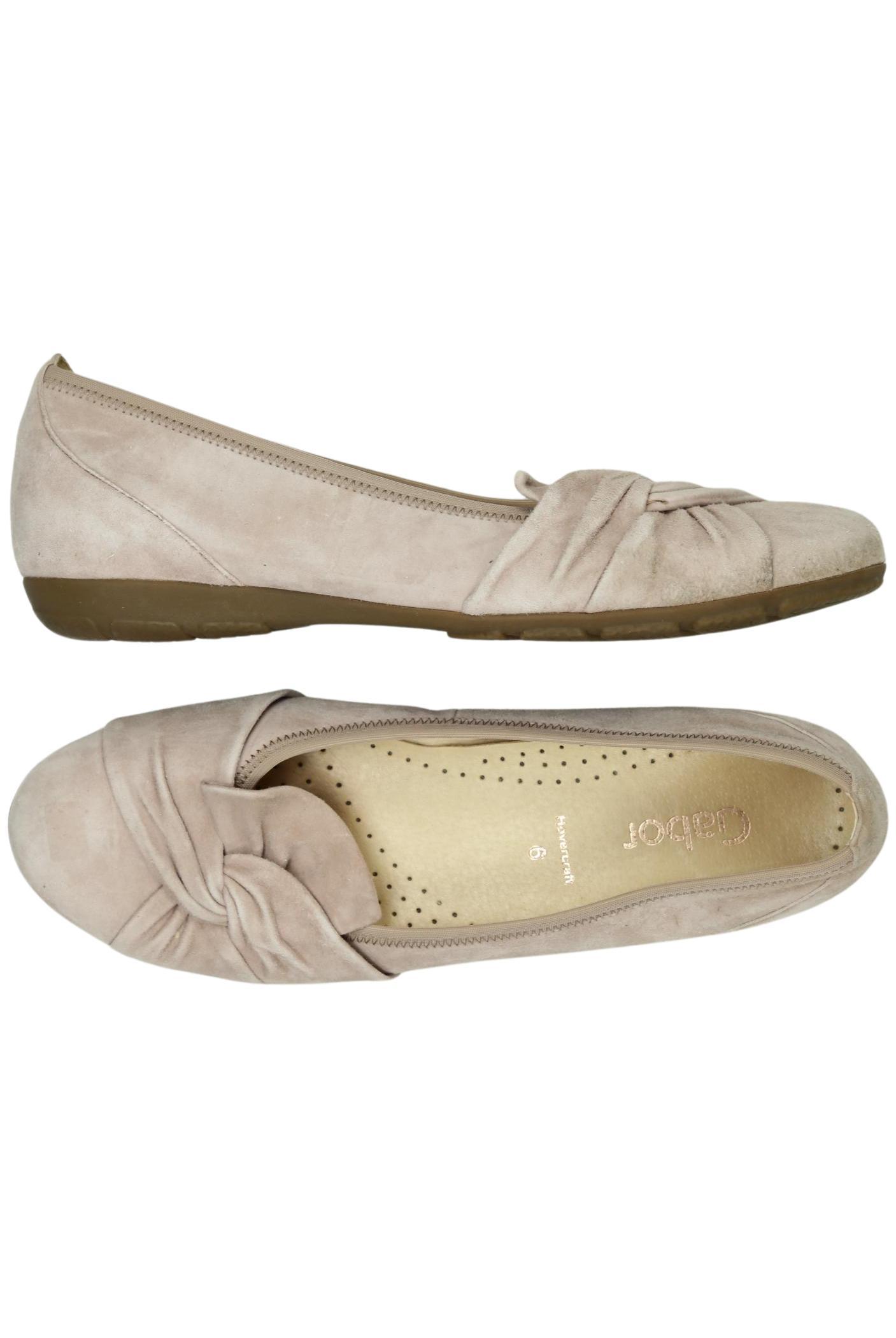 

Gabor Damen Ballerinas, beige, Gr. 6