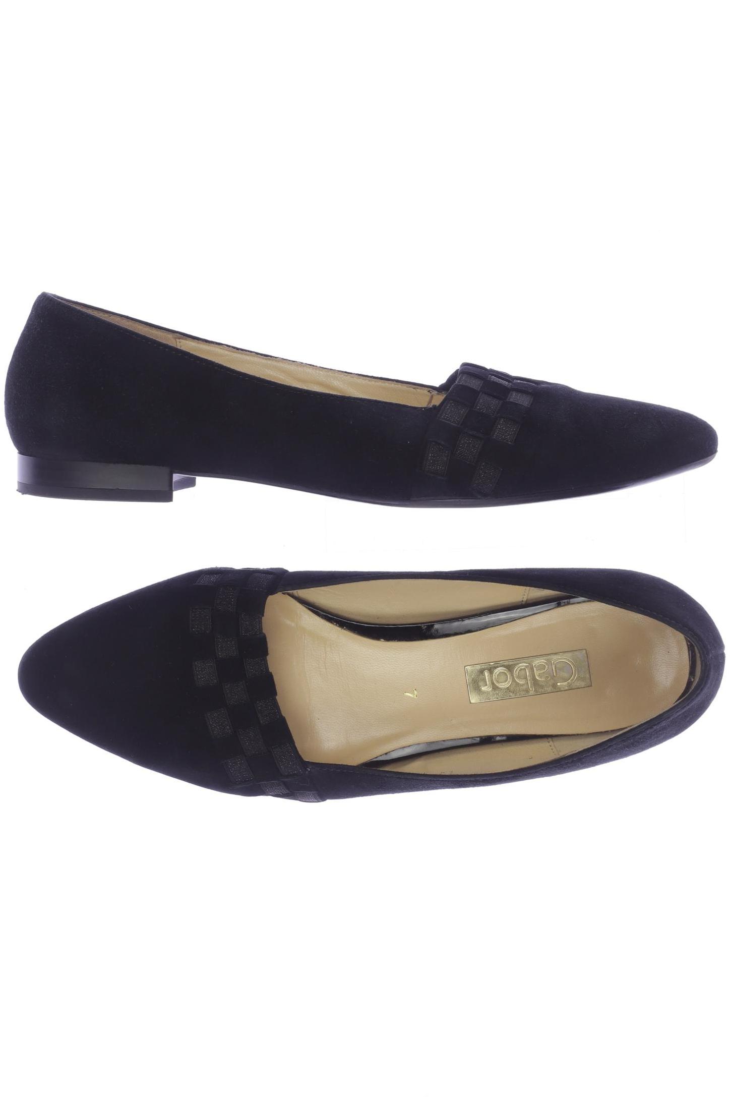 

Gabor Damen Ballerinas, schwarz, Gr. 7