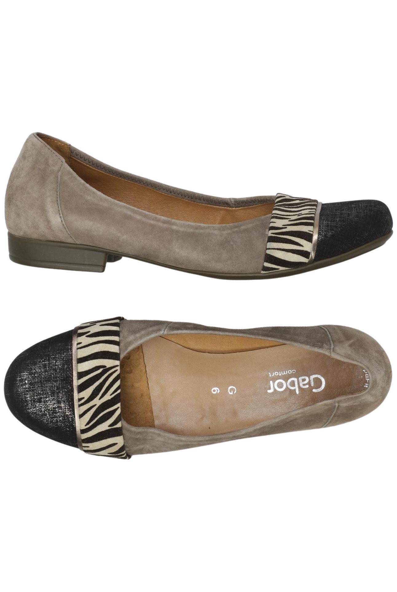 

Gabor Damen Ballerinas, beige, Gr. 6