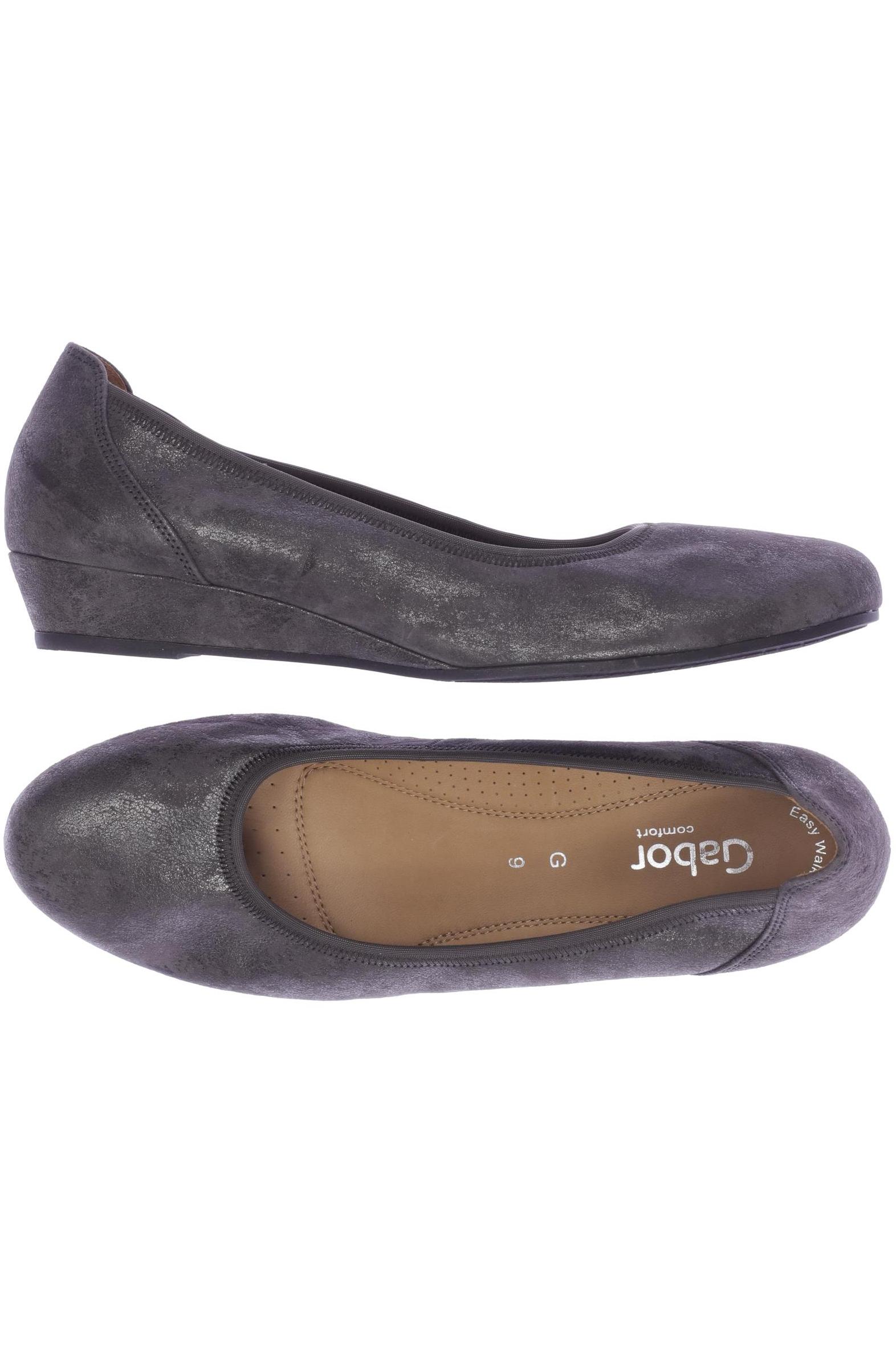 

Gabor Damen Ballerinas, grau, Gr. 9