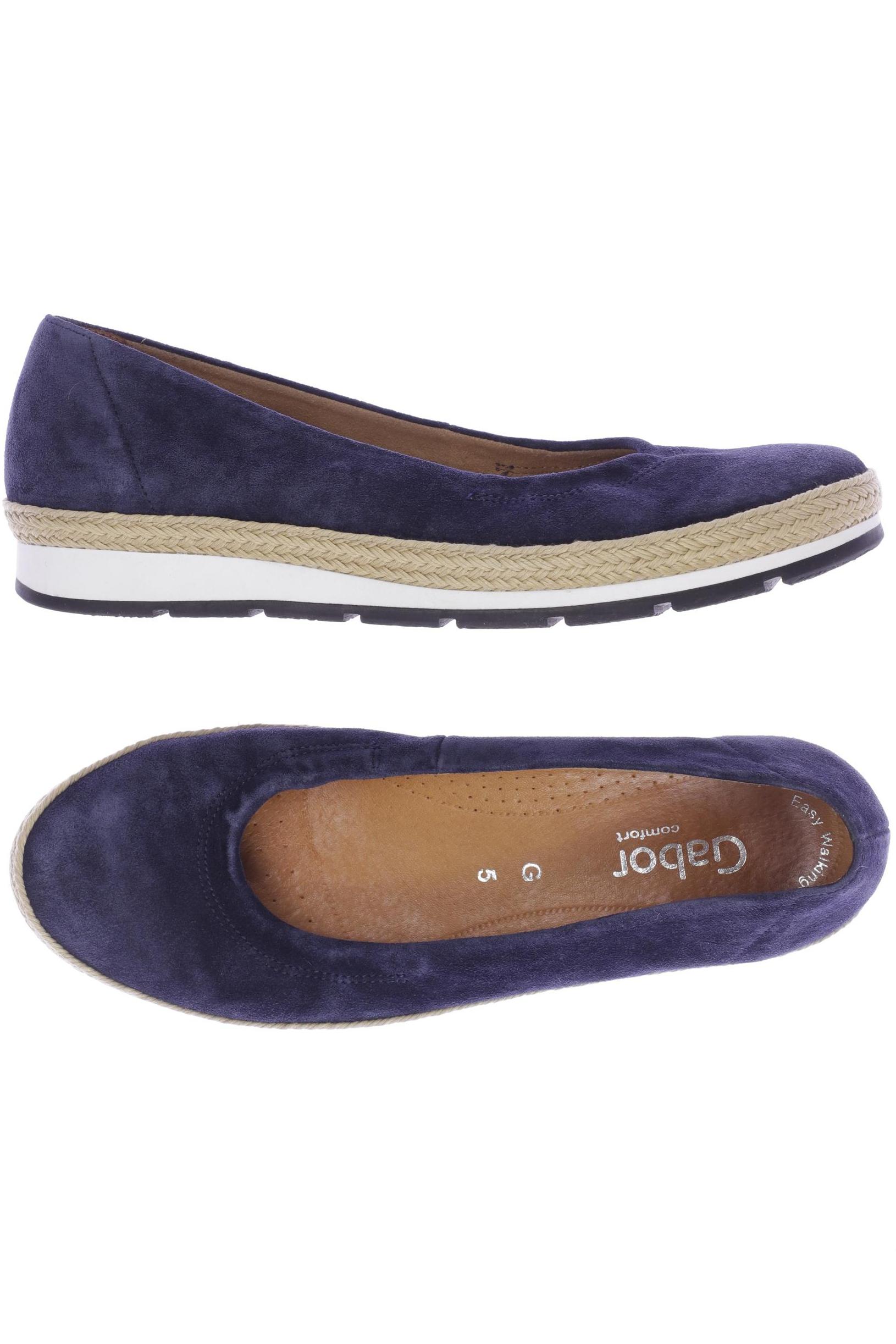 

Gabor Damen Ballerinas, marineblau, Gr. 5