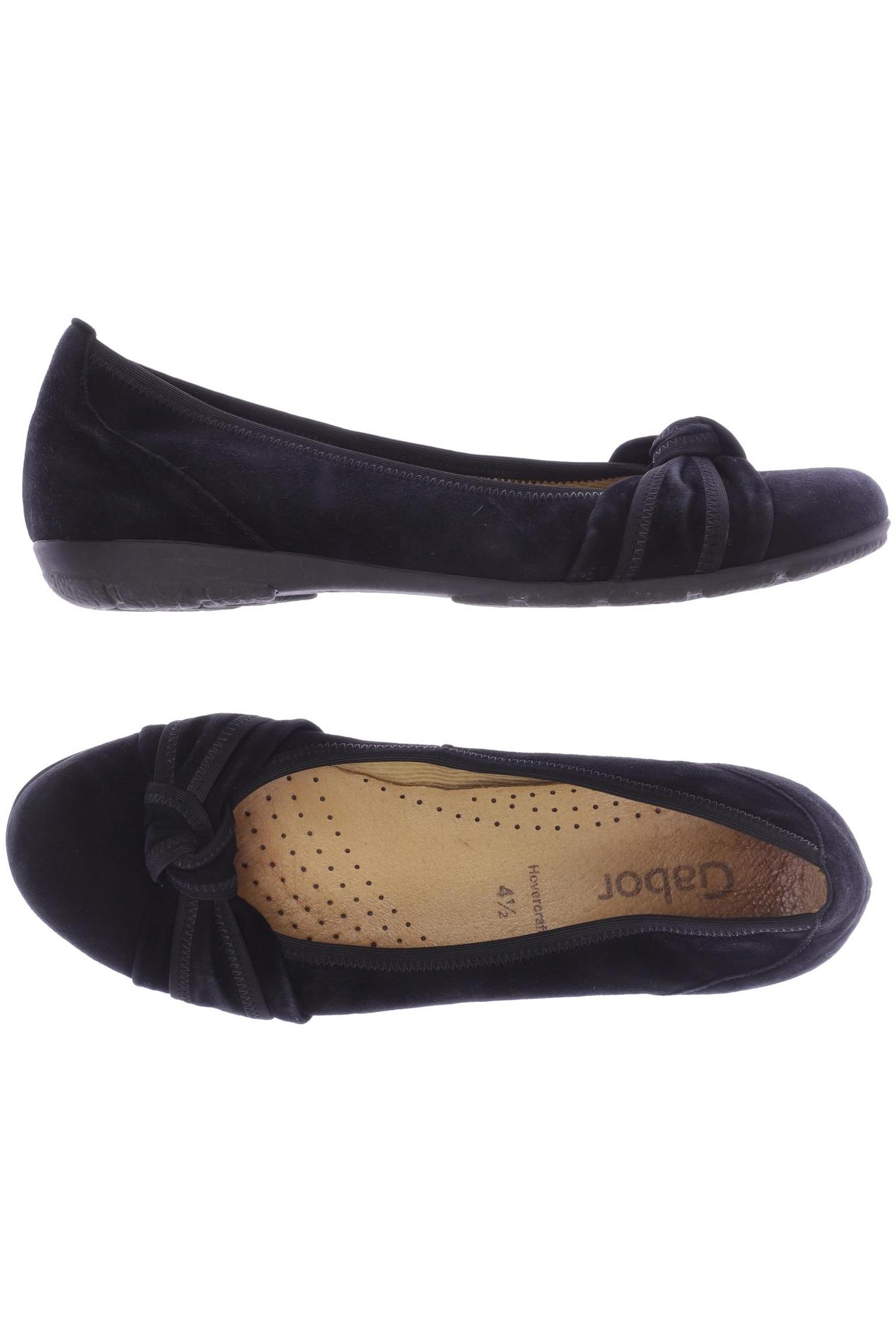 

Gabor Damen Ballerinas, schwarz