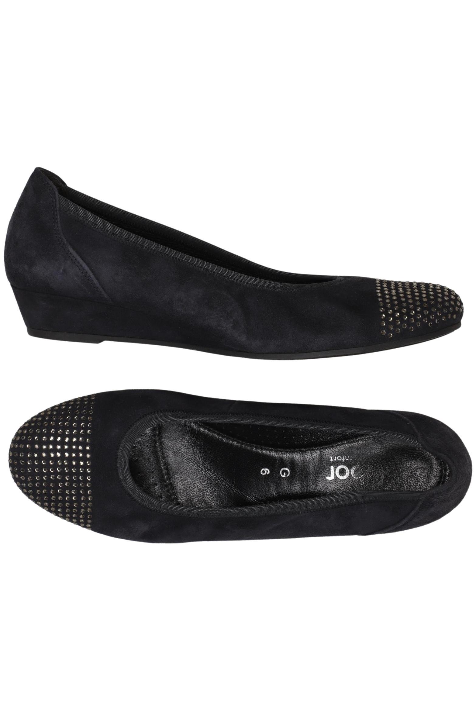 

Gabor Damen Ballerinas, marineblau, Gr. 6