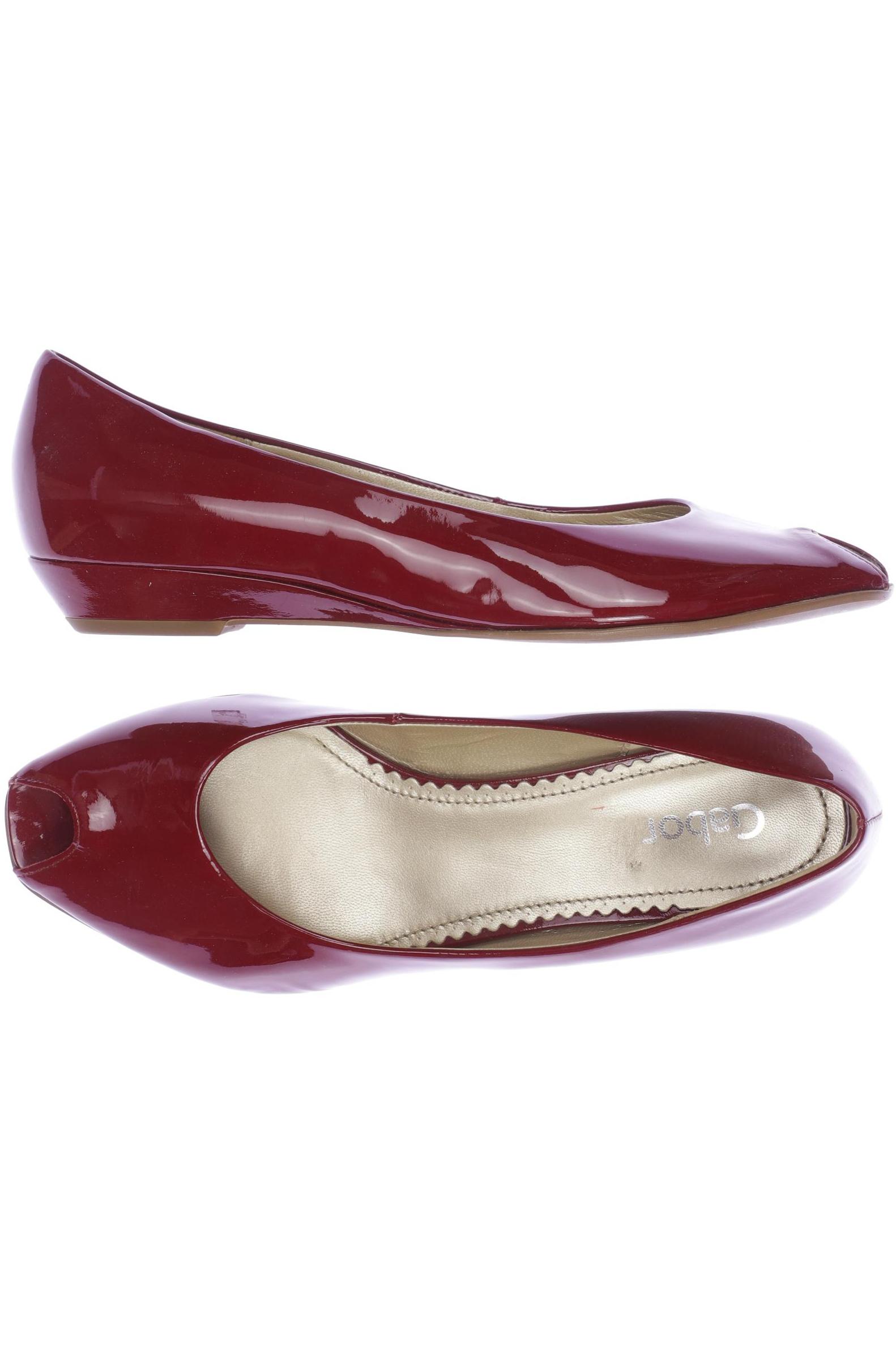 

Gabor Damen Ballerinas, rot, Gr. 6.5