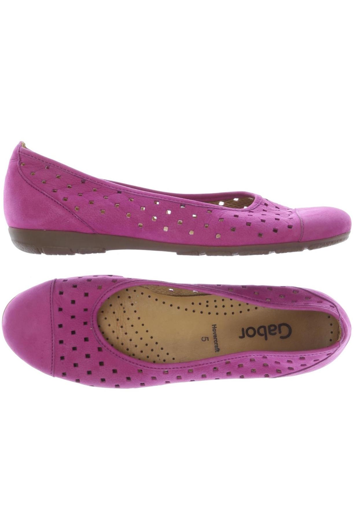 

Gabor Damen Ballerinas, pink, Gr. 5