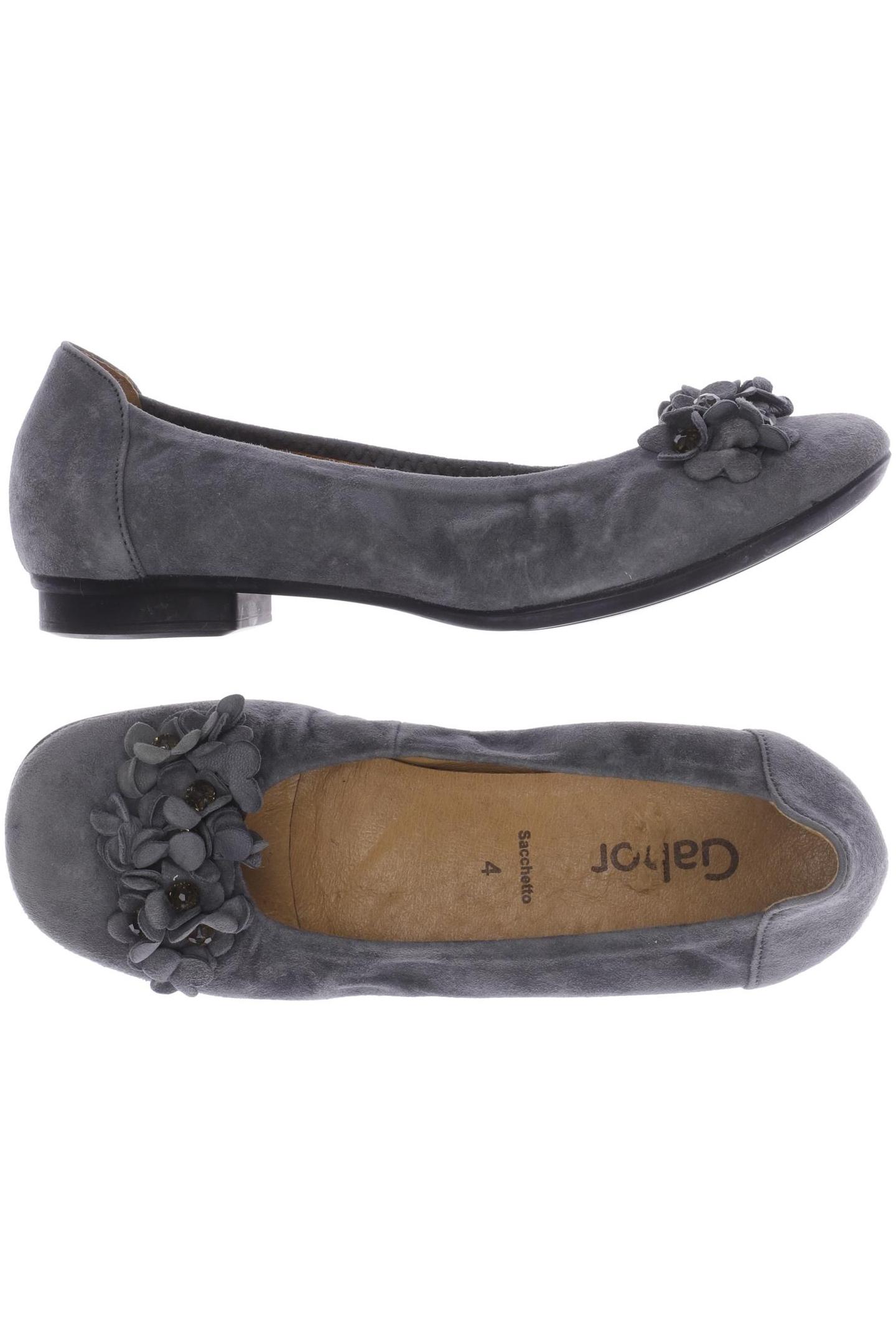 

Gabor Damen Ballerinas, grau, Gr. 4