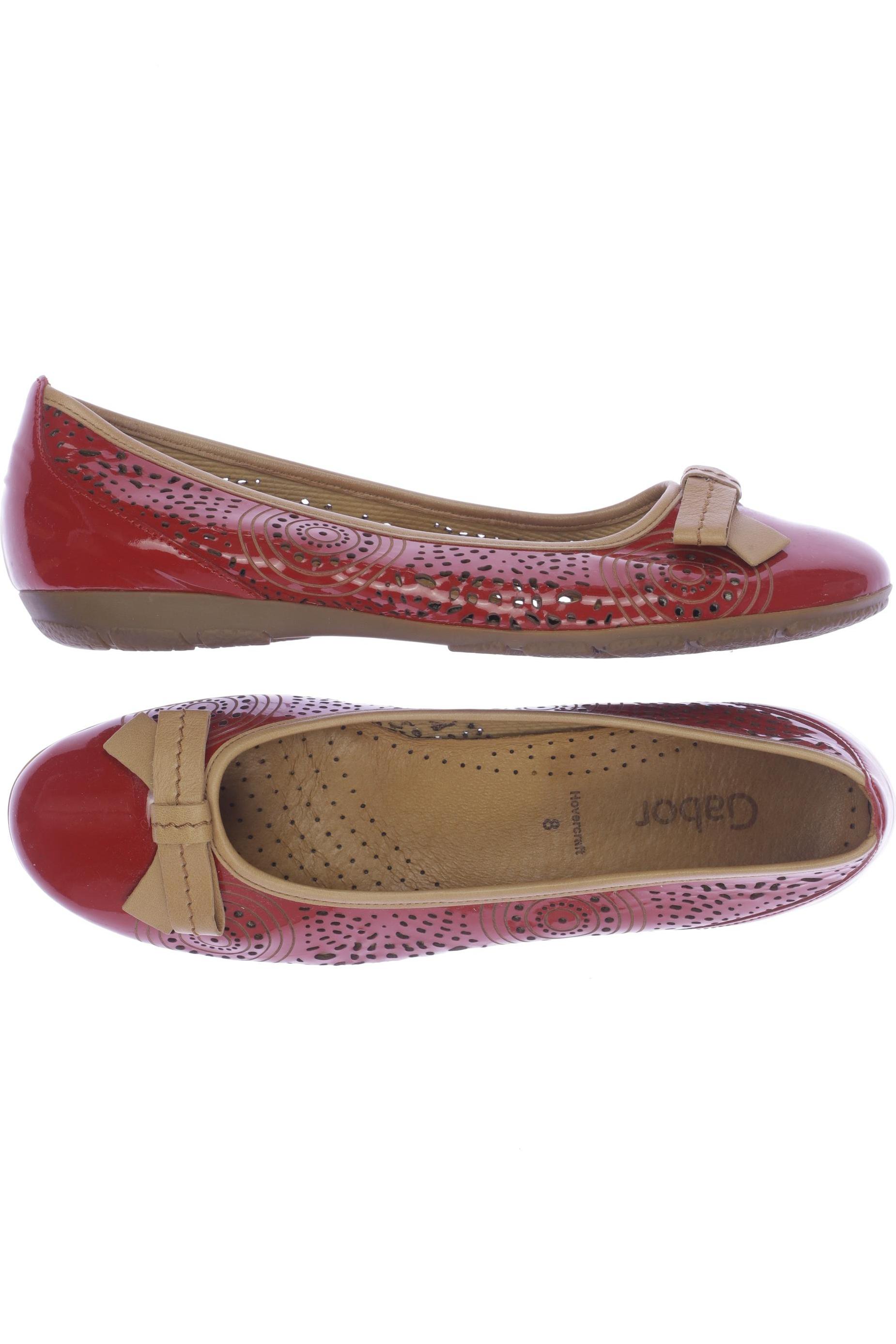 

Gabor Damen Ballerinas, rot, Gr. 8