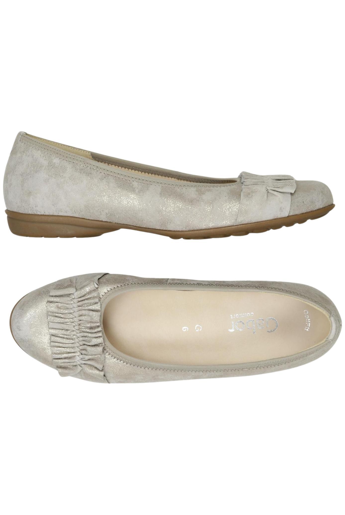 

Gabor Damen Ballerinas, beige, Gr. 6