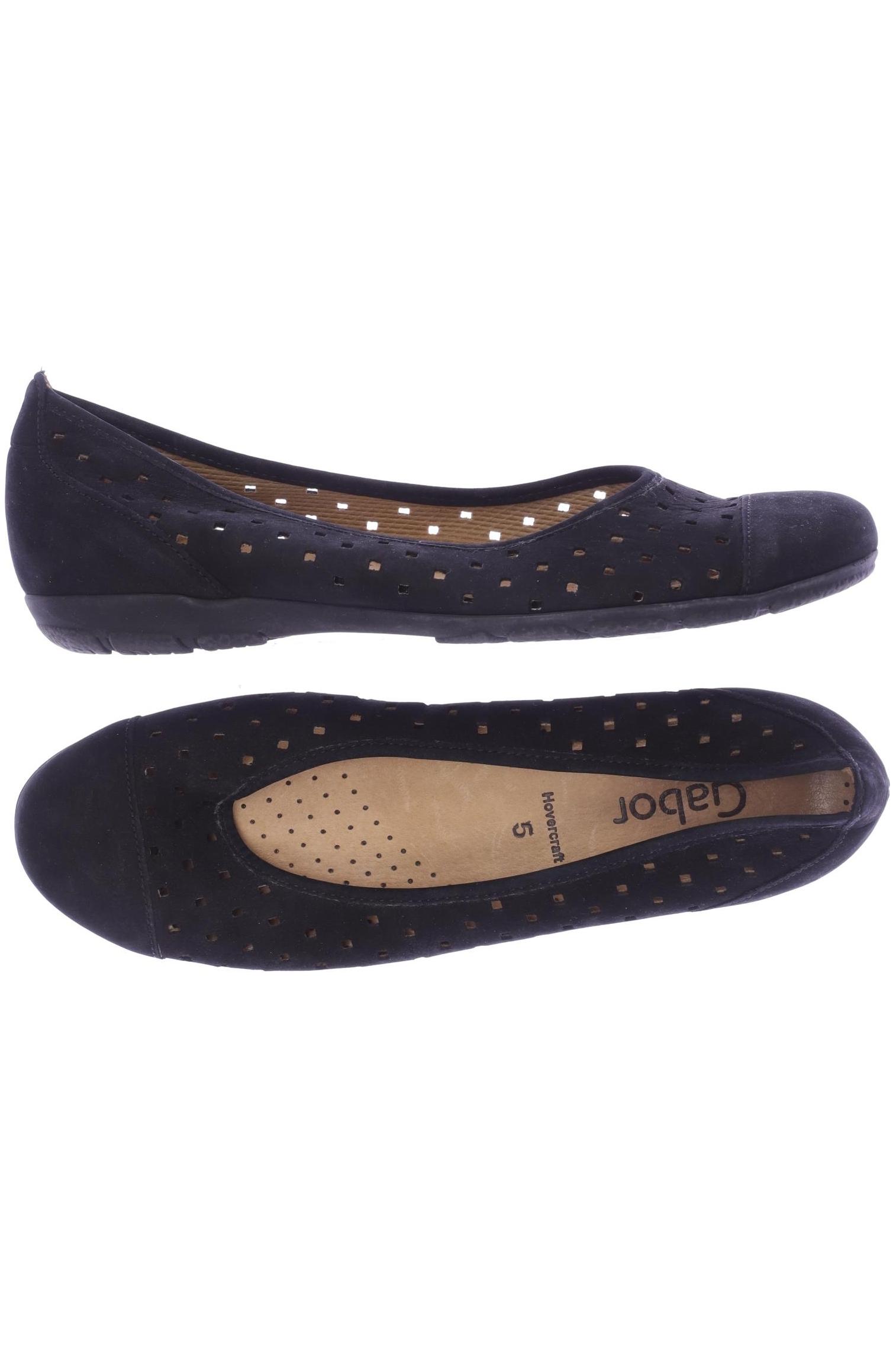 

Gabor Damen Ballerinas, schwarz, Gr. 5