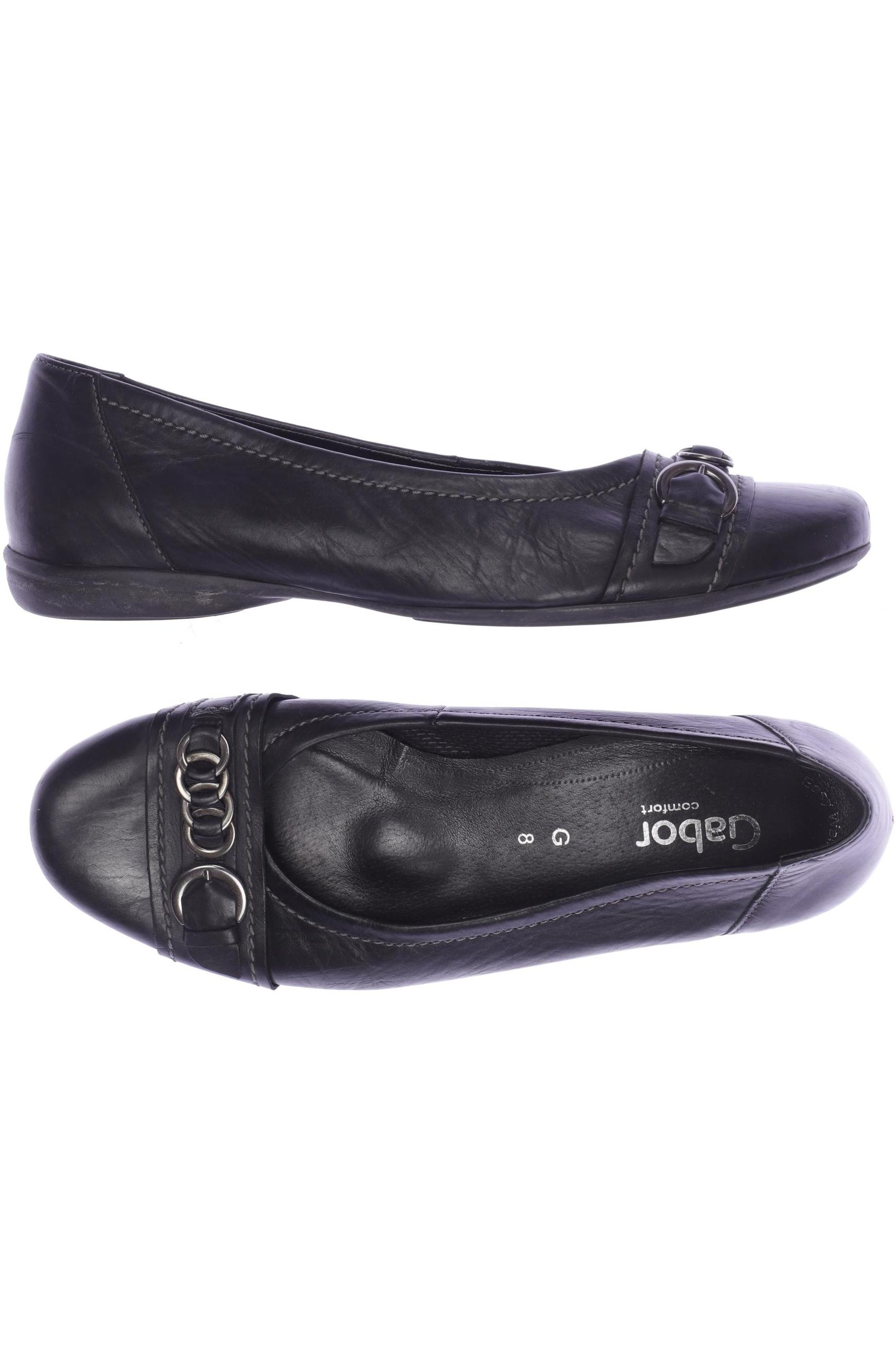 

Gabor Damen Ballerinas, schwarz, Gr. 8