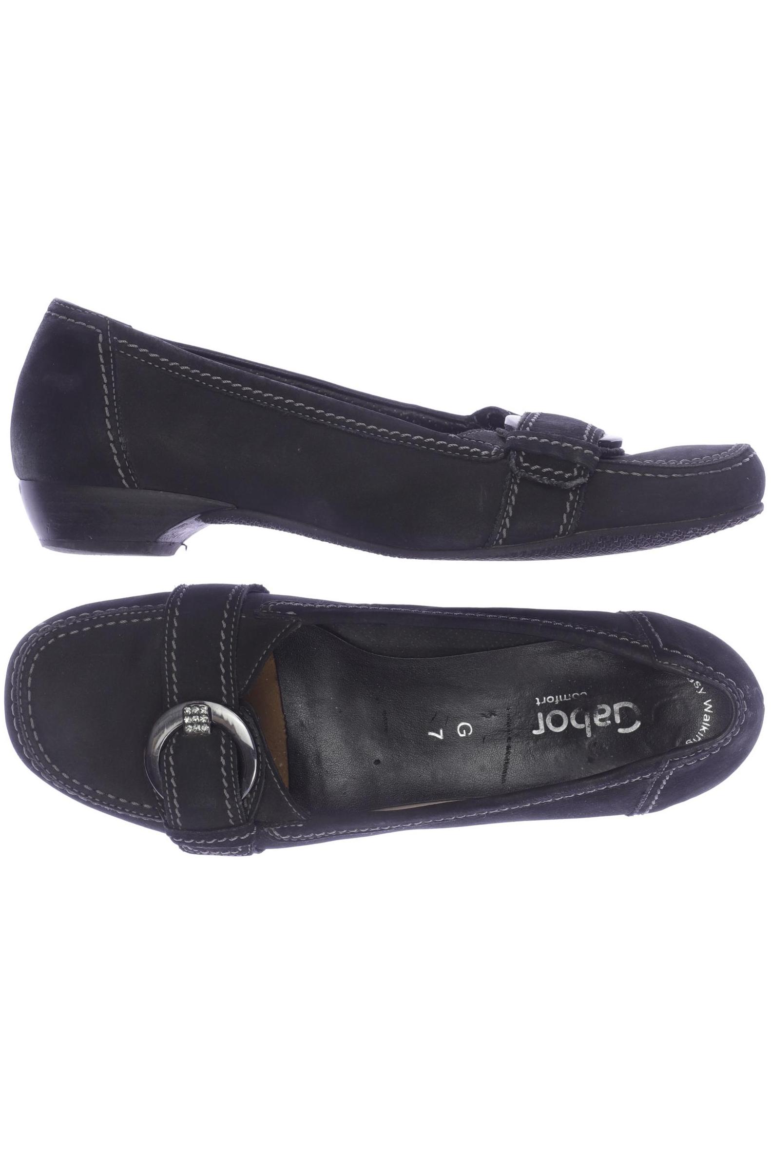 

Gabor Damen Ballerinas, schwarz, Gr. 7