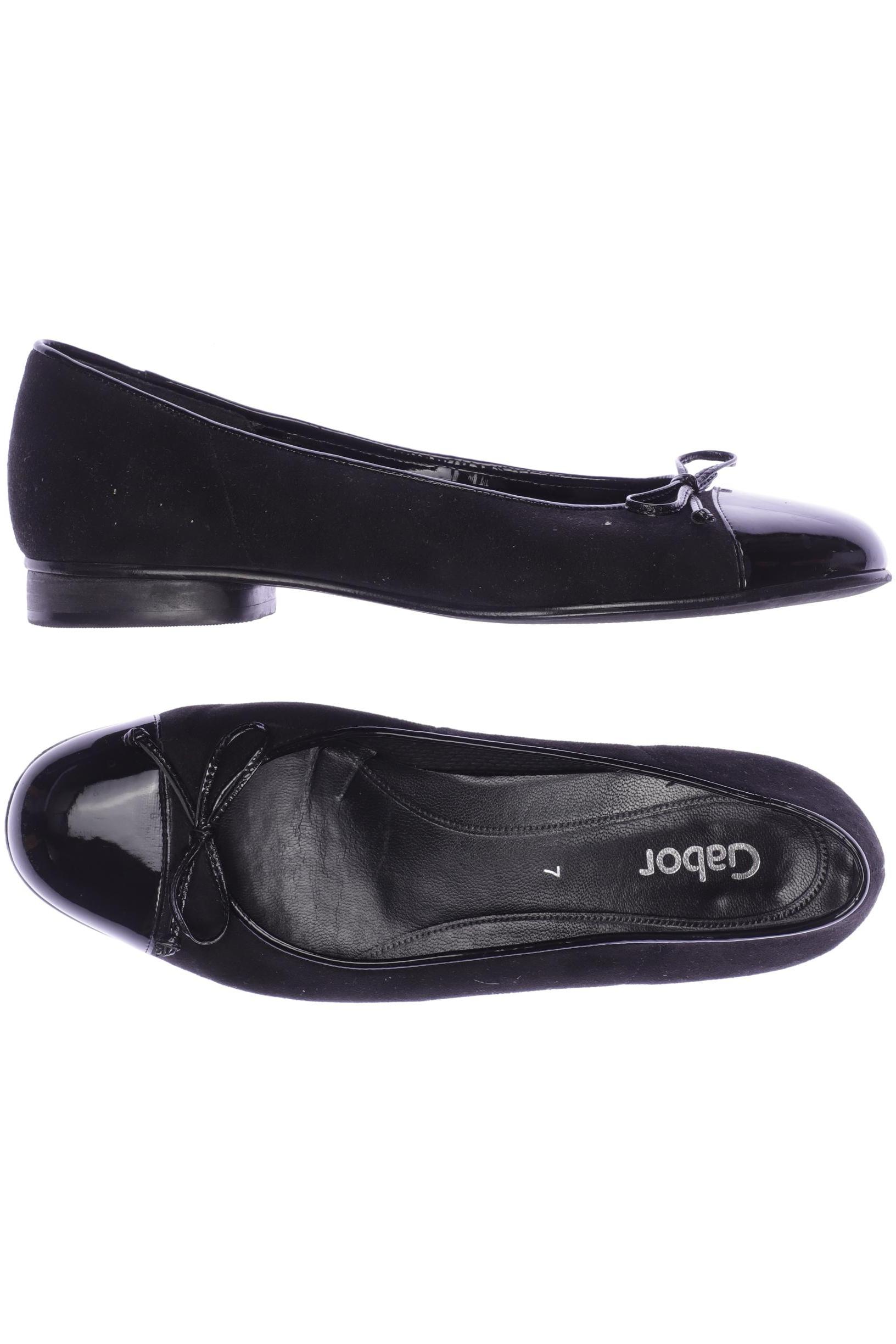

Gabor Damen Ballerinas, schwarz, Gr. 7