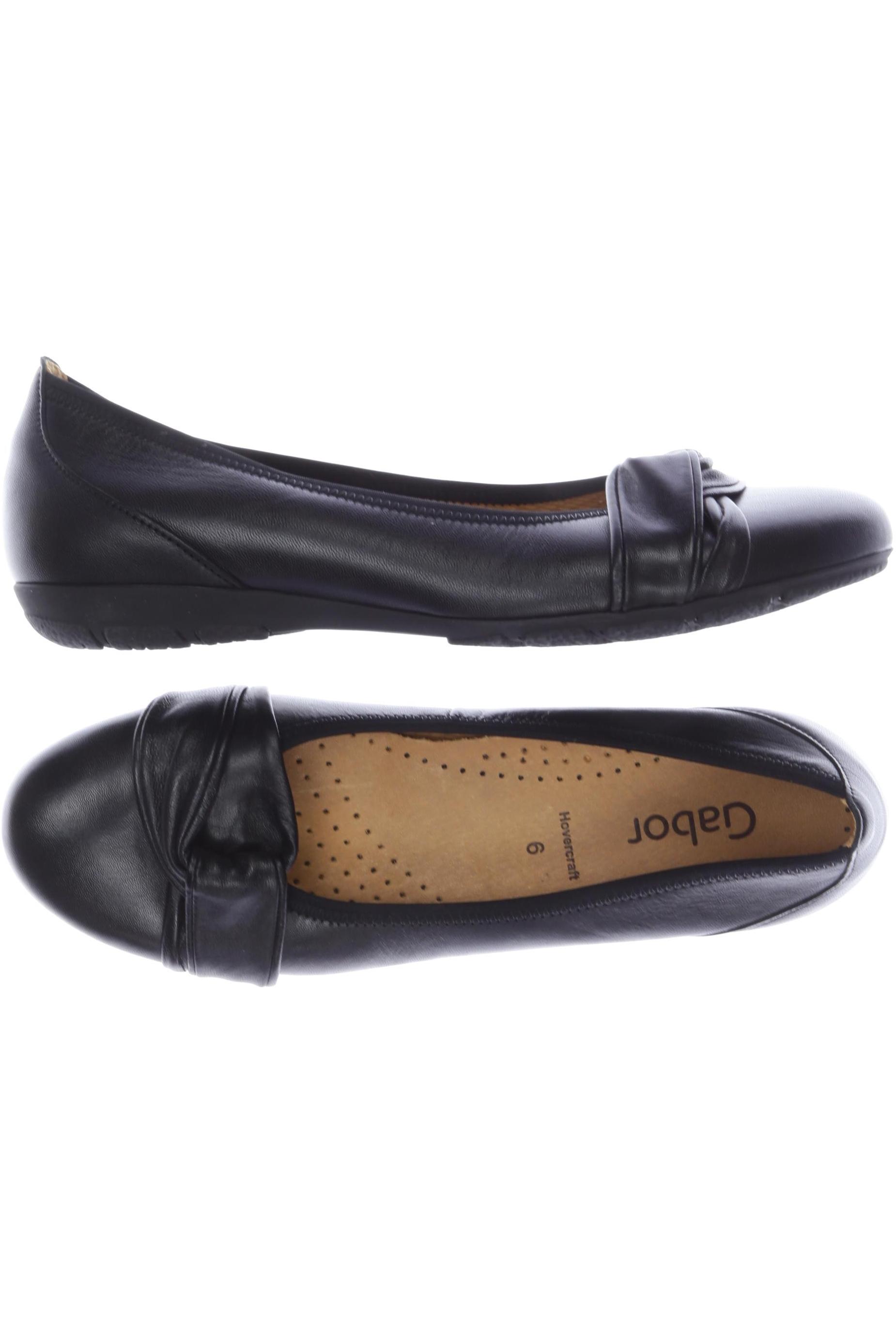 

Gabor Damen Ballerinas, schwarz, Gr. 6