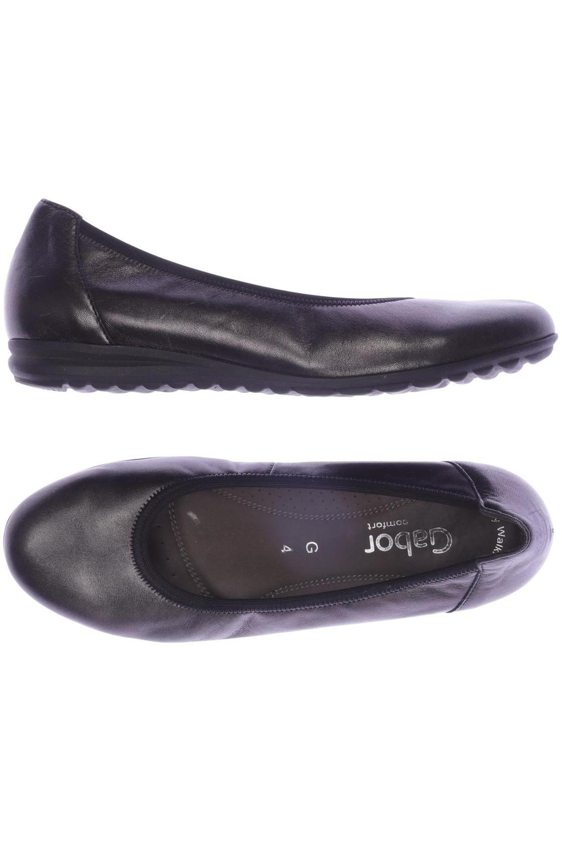 

Gabor Damen Ballerinas, schwarz, Gr. 4