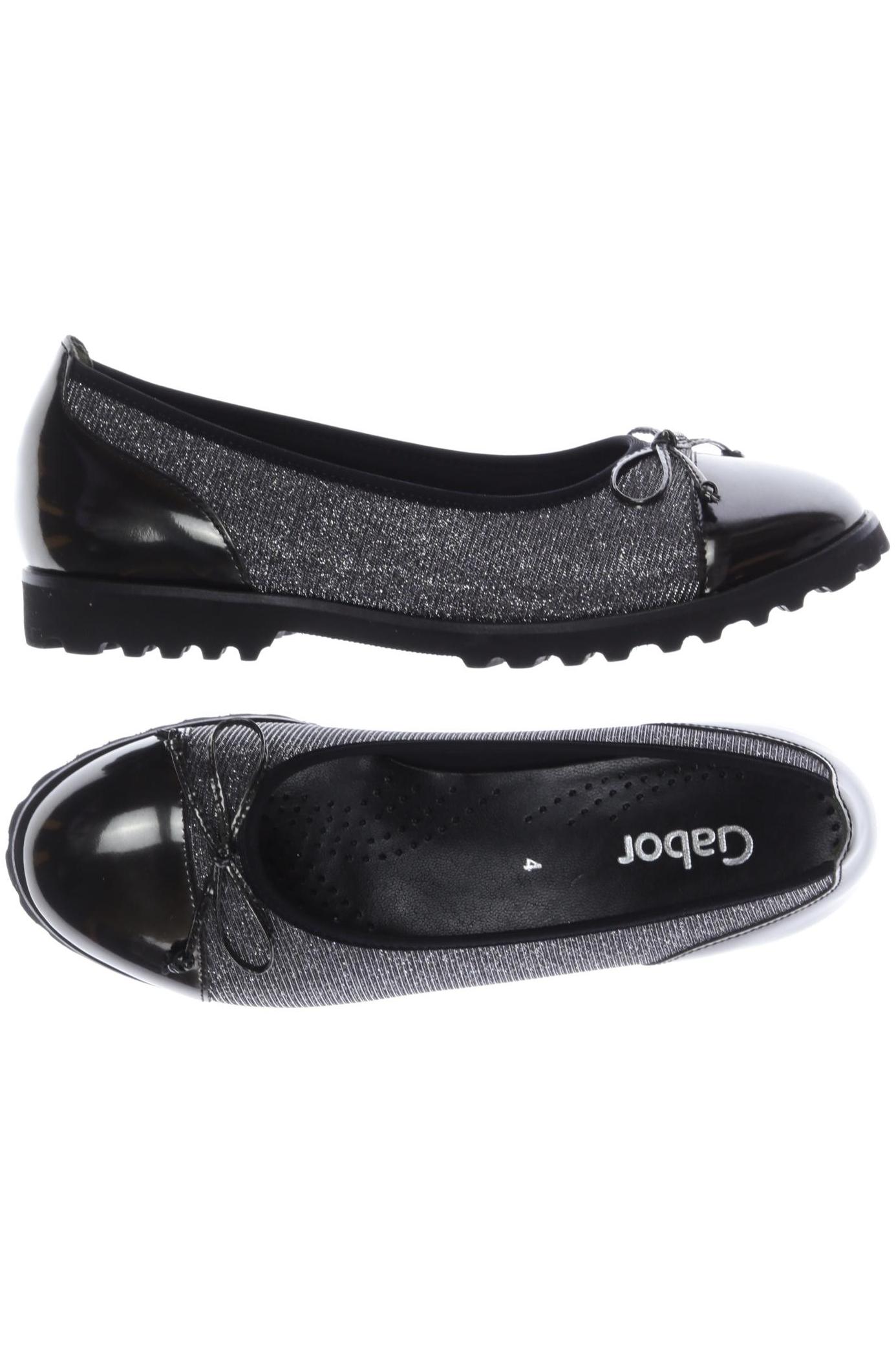 

Gabor Damen Ballerinas, silber, Gr. 4