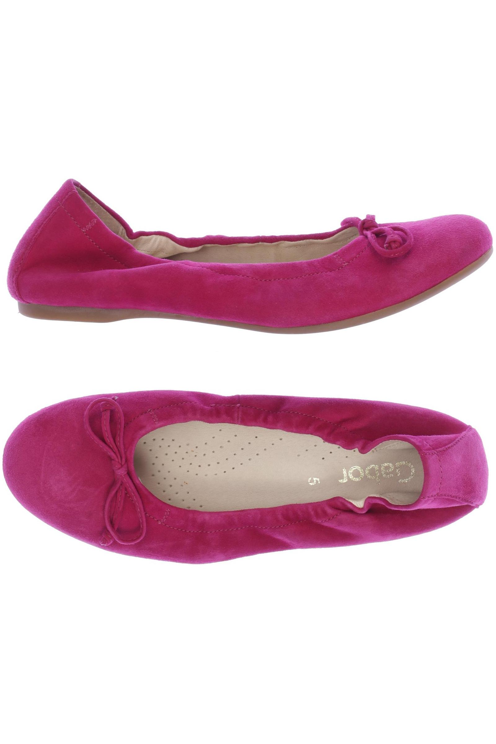 

Gabor Damen Ballerinas, pink, Gr. 5