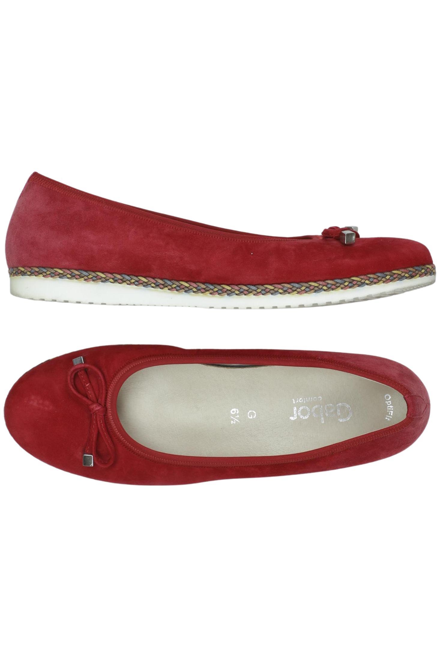 

Gabor Damen Ballerinas, rot, Gr. 6.5