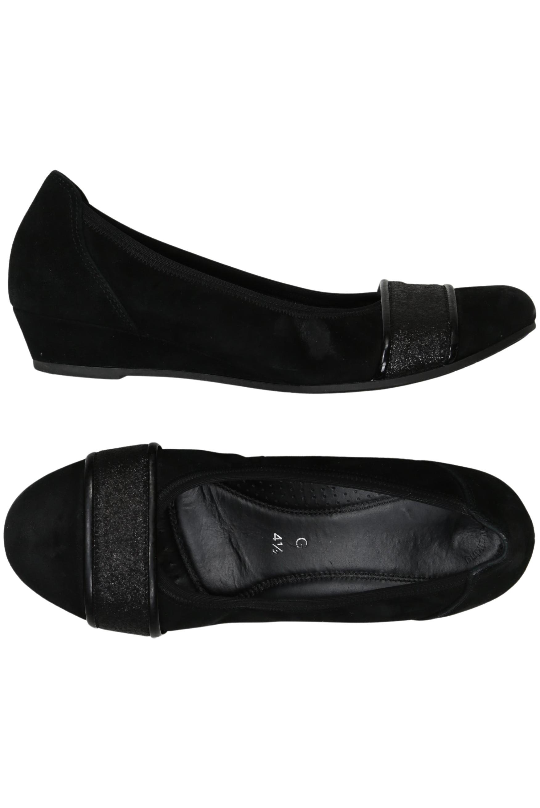 

Gabor Damen Ballerinas, schwarz, Gr. 4.5
