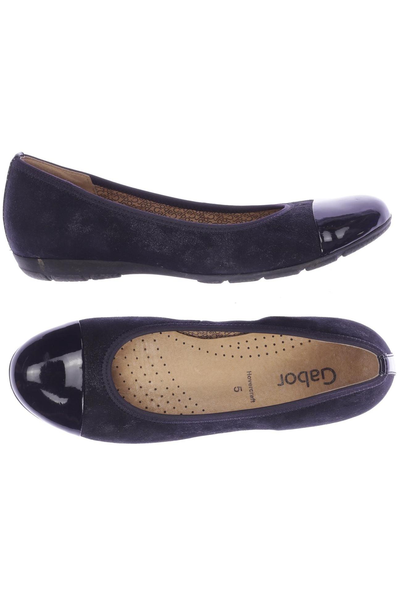 

Gabor Damen Ballerinas, marineblau, Gr. 5