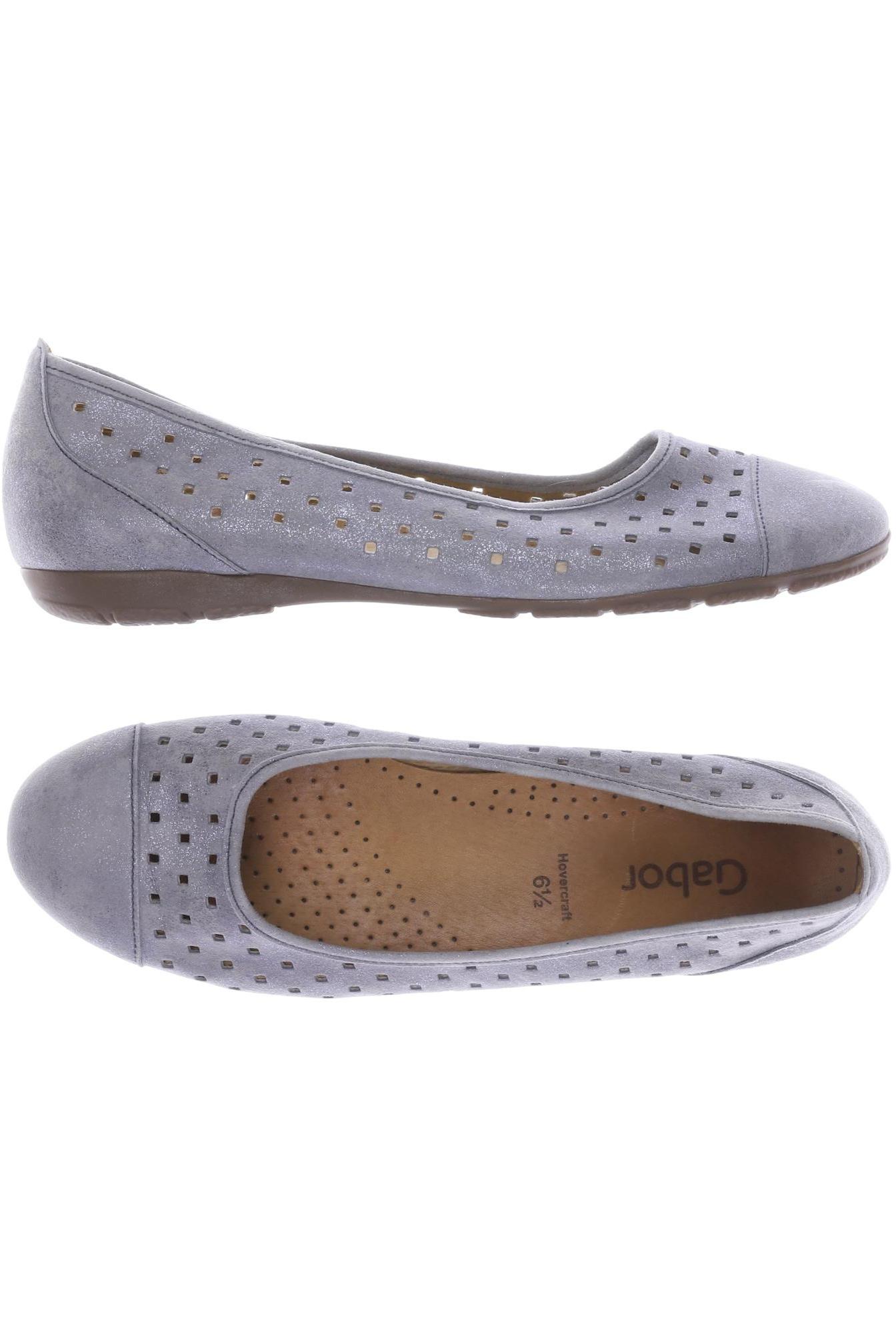 

Gabor Damen Ballerinas, grau, Gr. 6.5