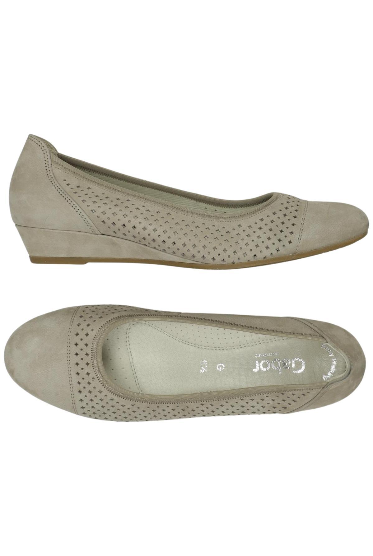 

Gabor Damen Ballerinas, beige, Gr. 6.5