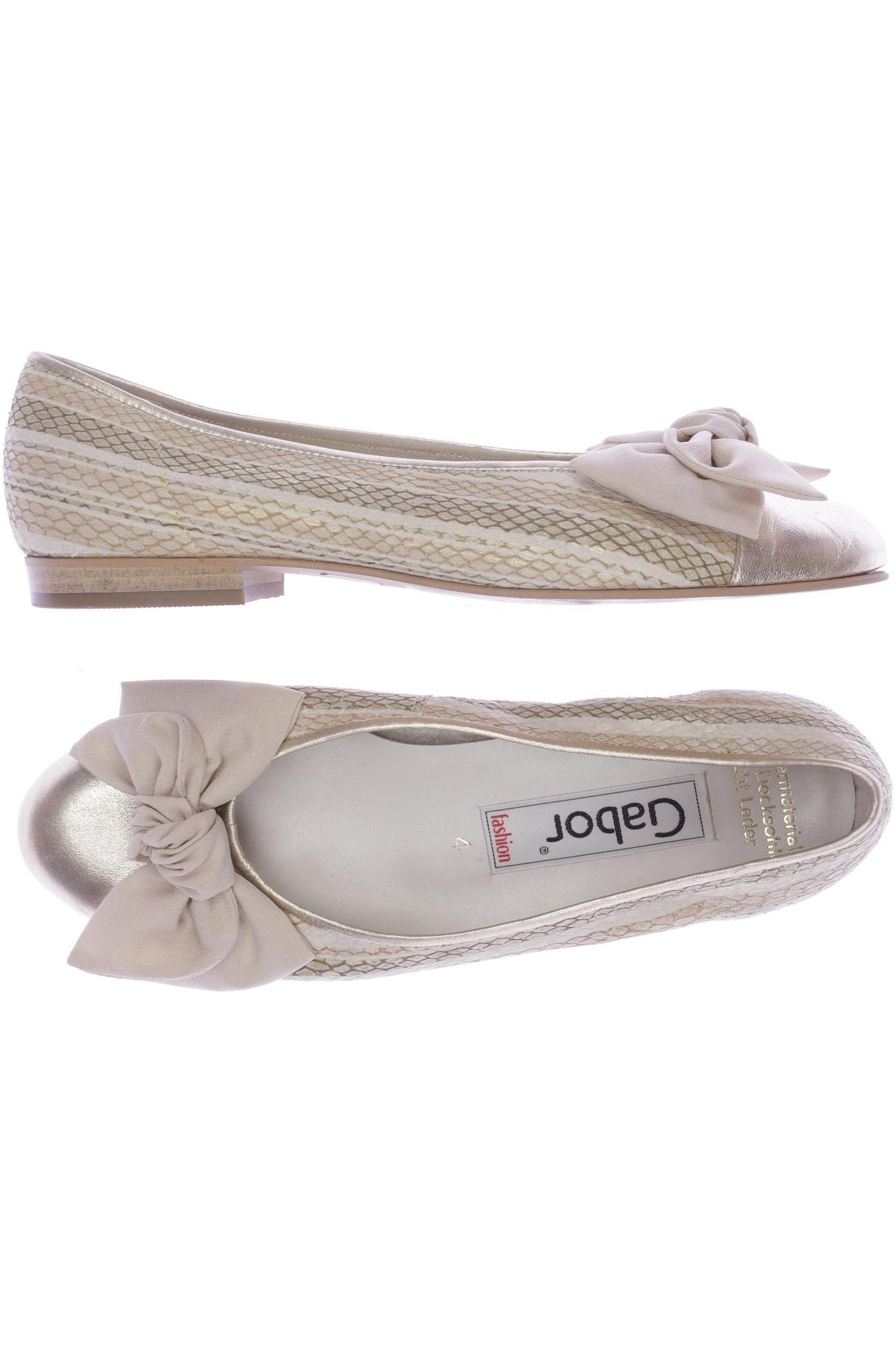 

Gabor Damen Ballerinas, beige, Gr. 4