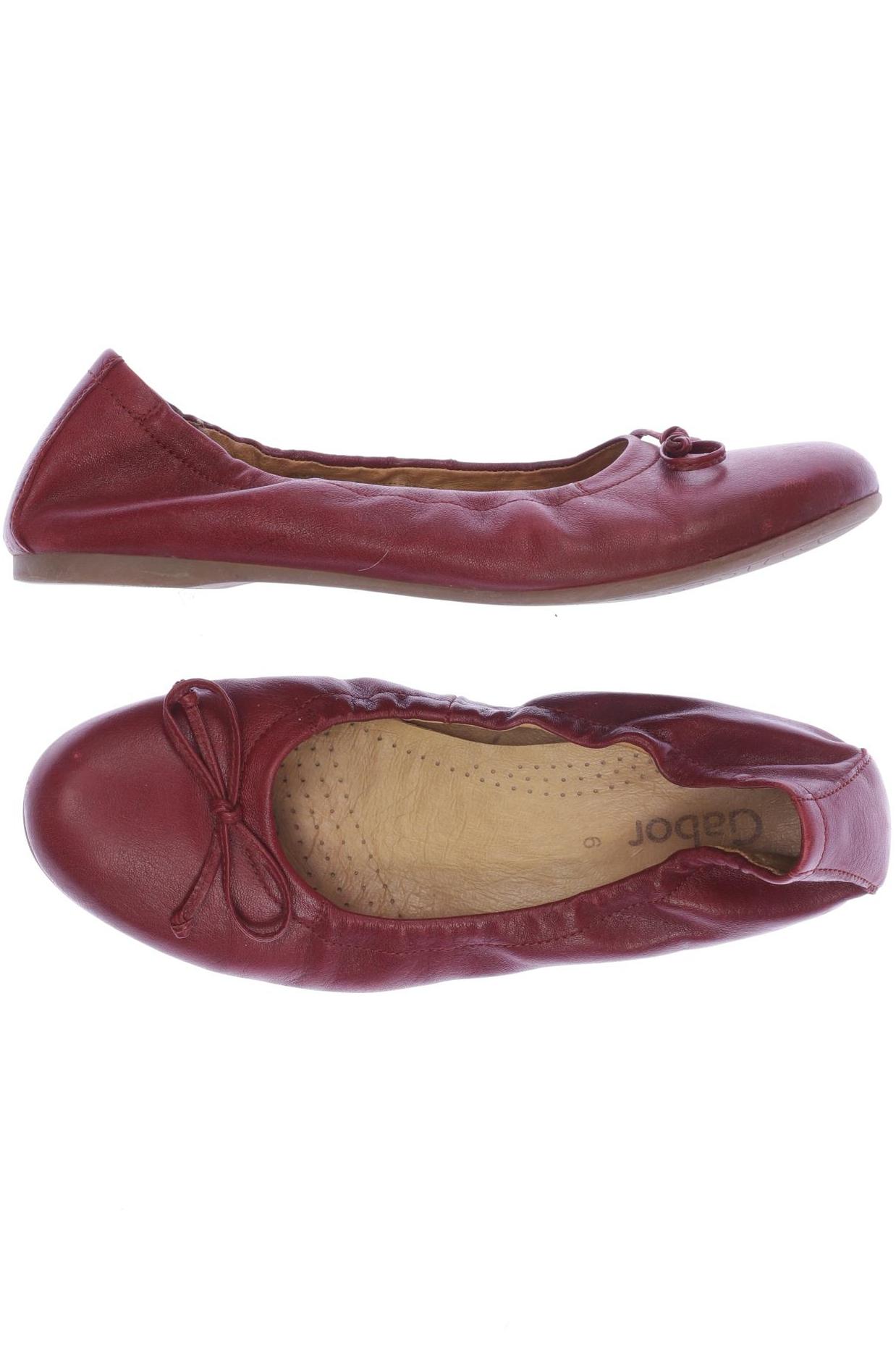 

Gabor Damen Ballerinas, rot, Gr. 6