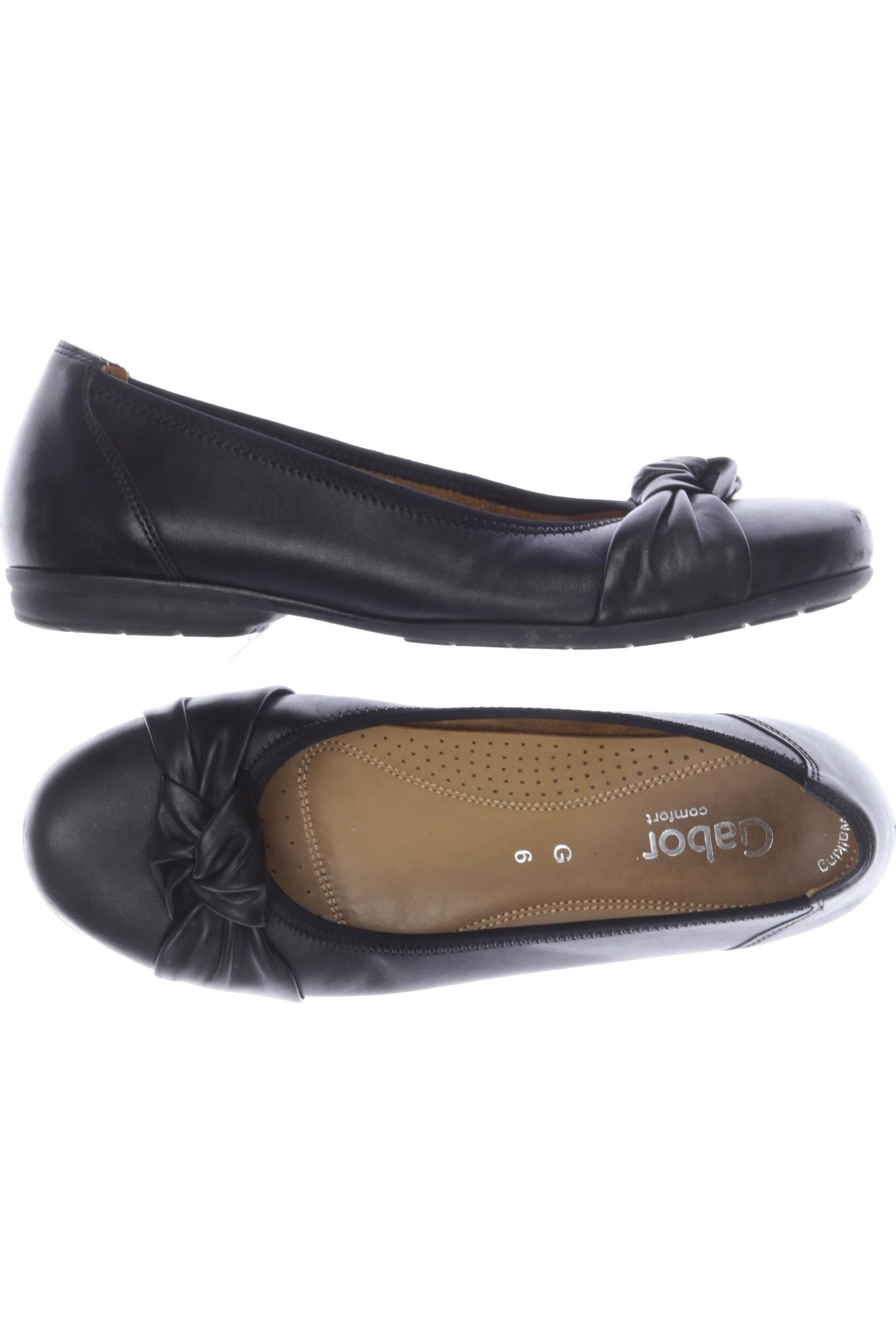 

Gabor Damen Ballerinas, schwarz, Gr. 6