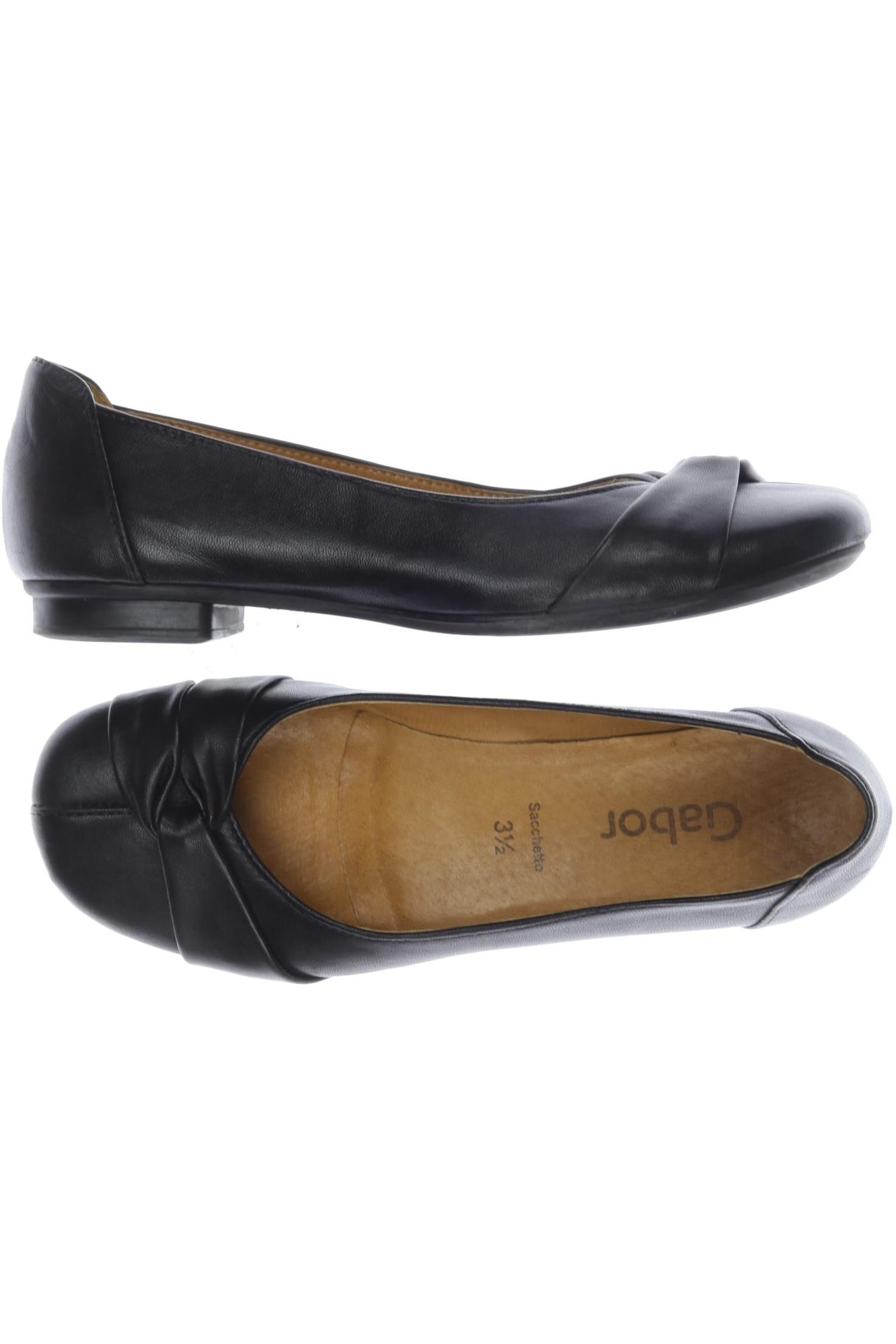 

Gabor Damen Ballerinas, schwarz, Gr. 3.5
