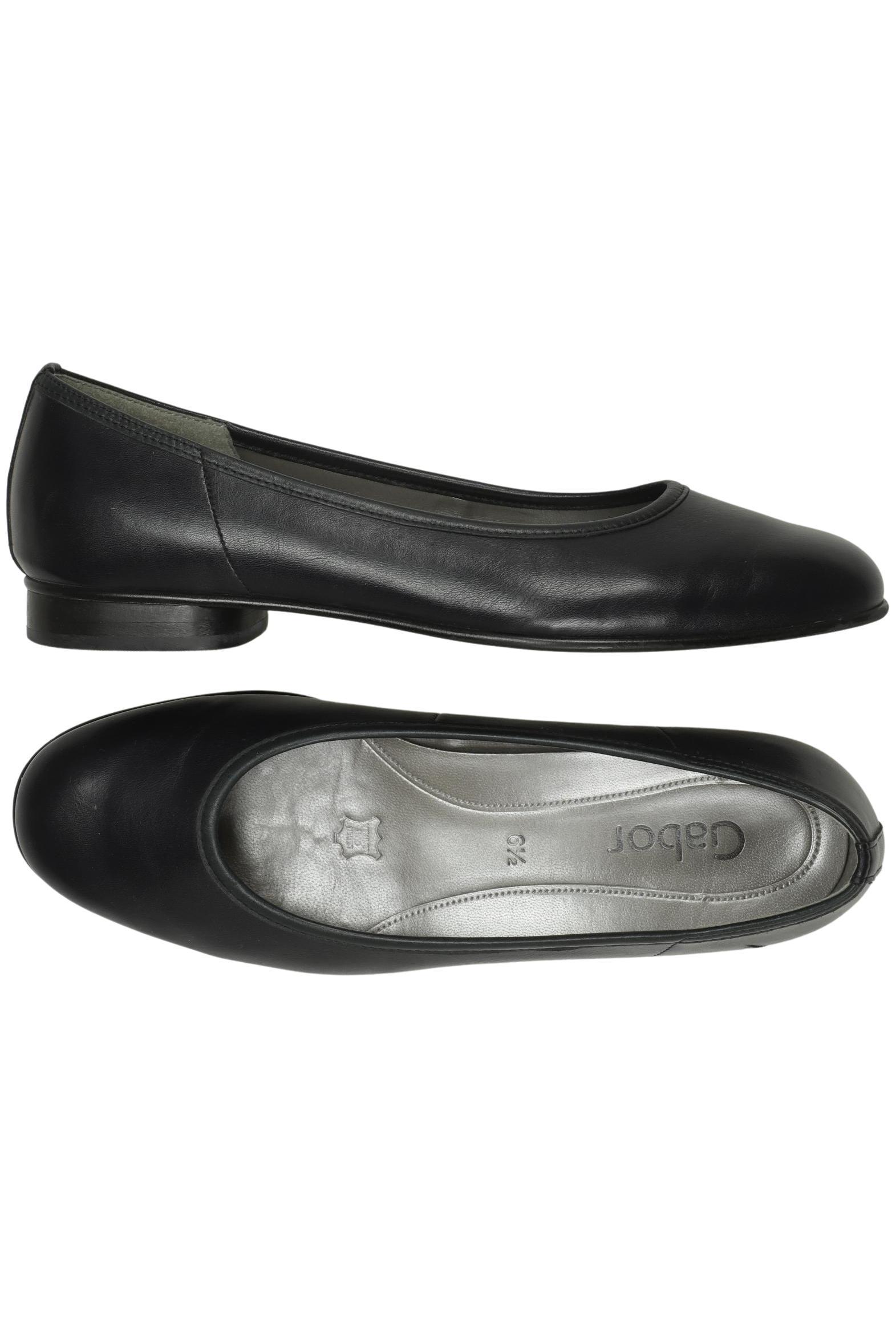 

Gabor Damen Ballerinas, schwarz, Gr. 6.5