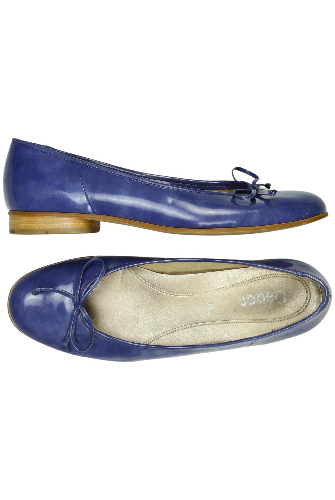 

Gabor Damen Ballerinas, blau, Gr. 7.5