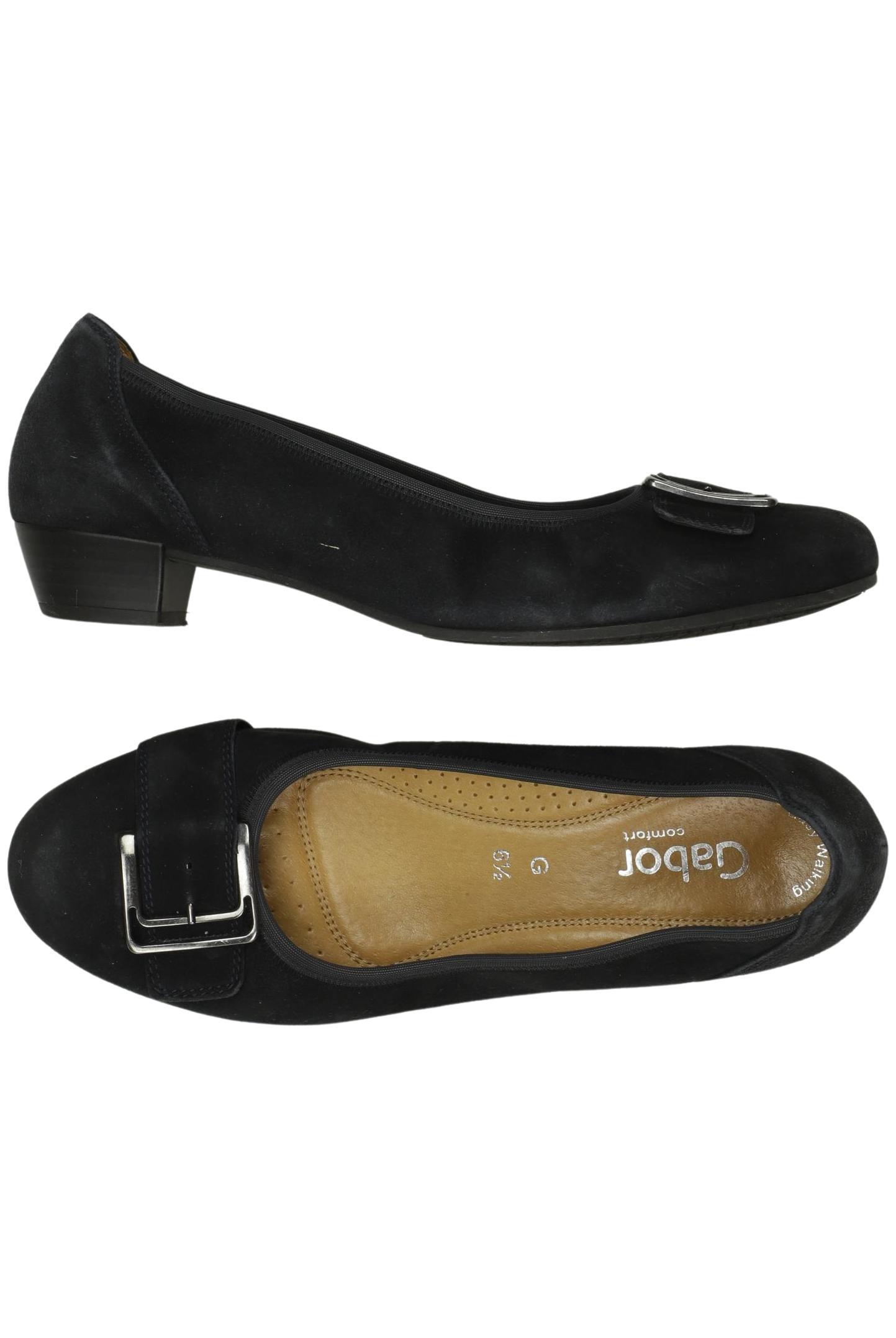 

Gabor Damen Ballerinas, schwarz, Gr. 6.5