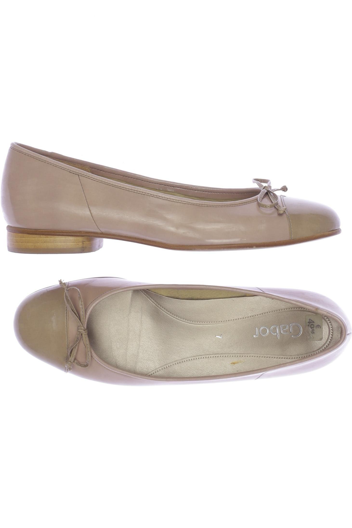 

Gabor Damen Ballerinas, beige, Gr. 7