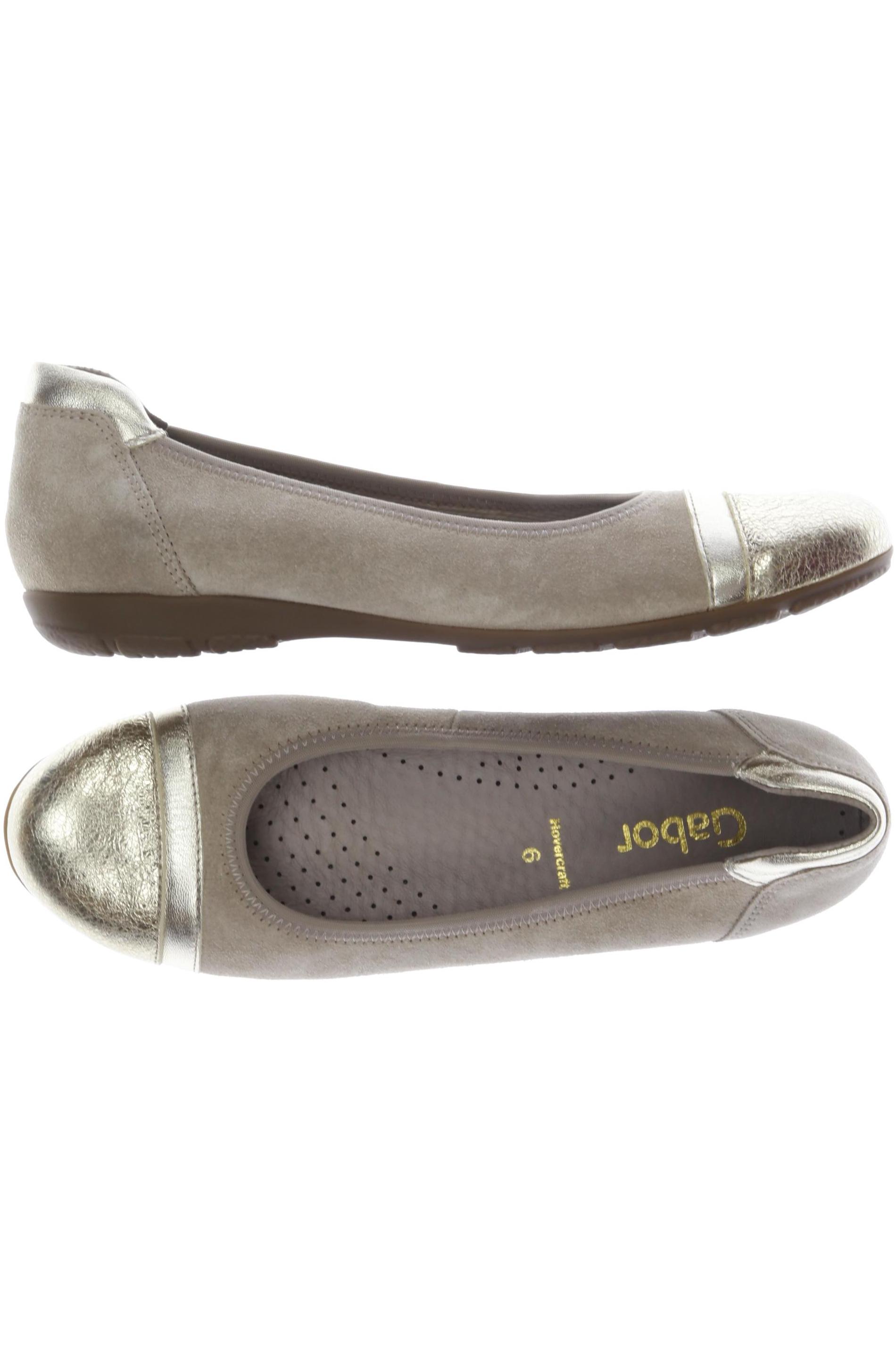 

Gabor Damen Ballerinas, beige, Gr. 6
