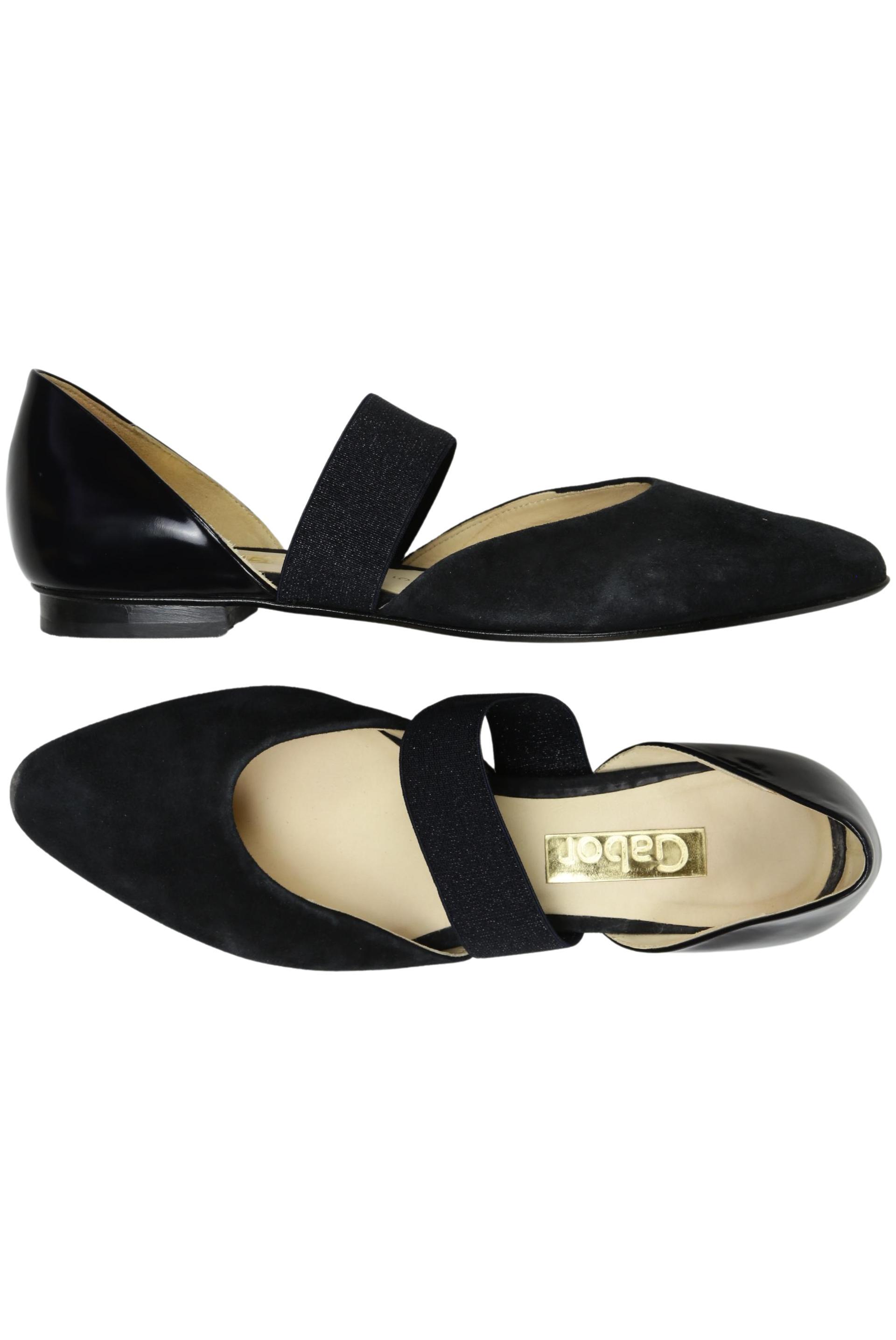 

Gabor Damen Ballerinas, schwarz, Gr. 5
