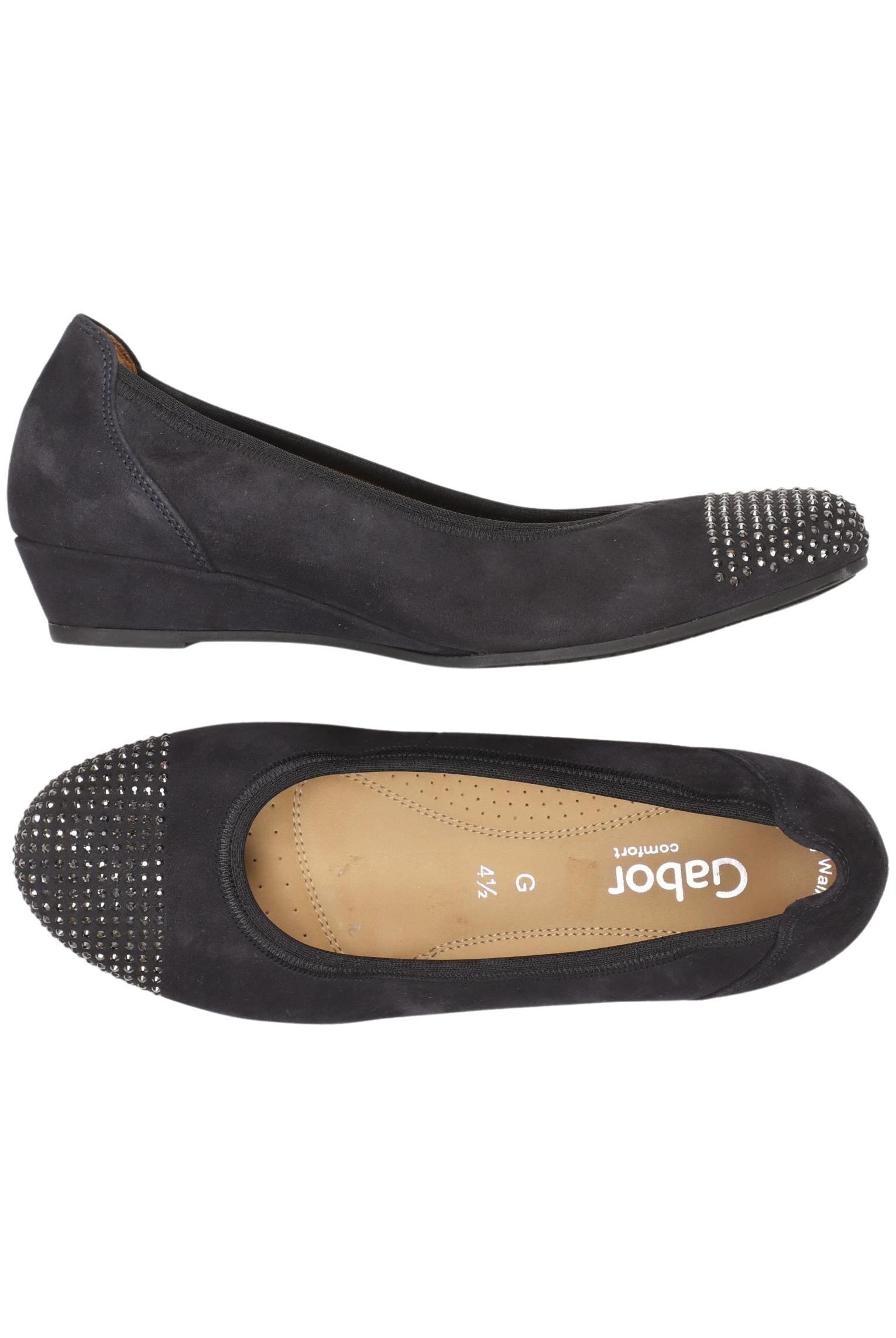 

Gabor Damen Ballerinas, schwarz, Gr. 4.5