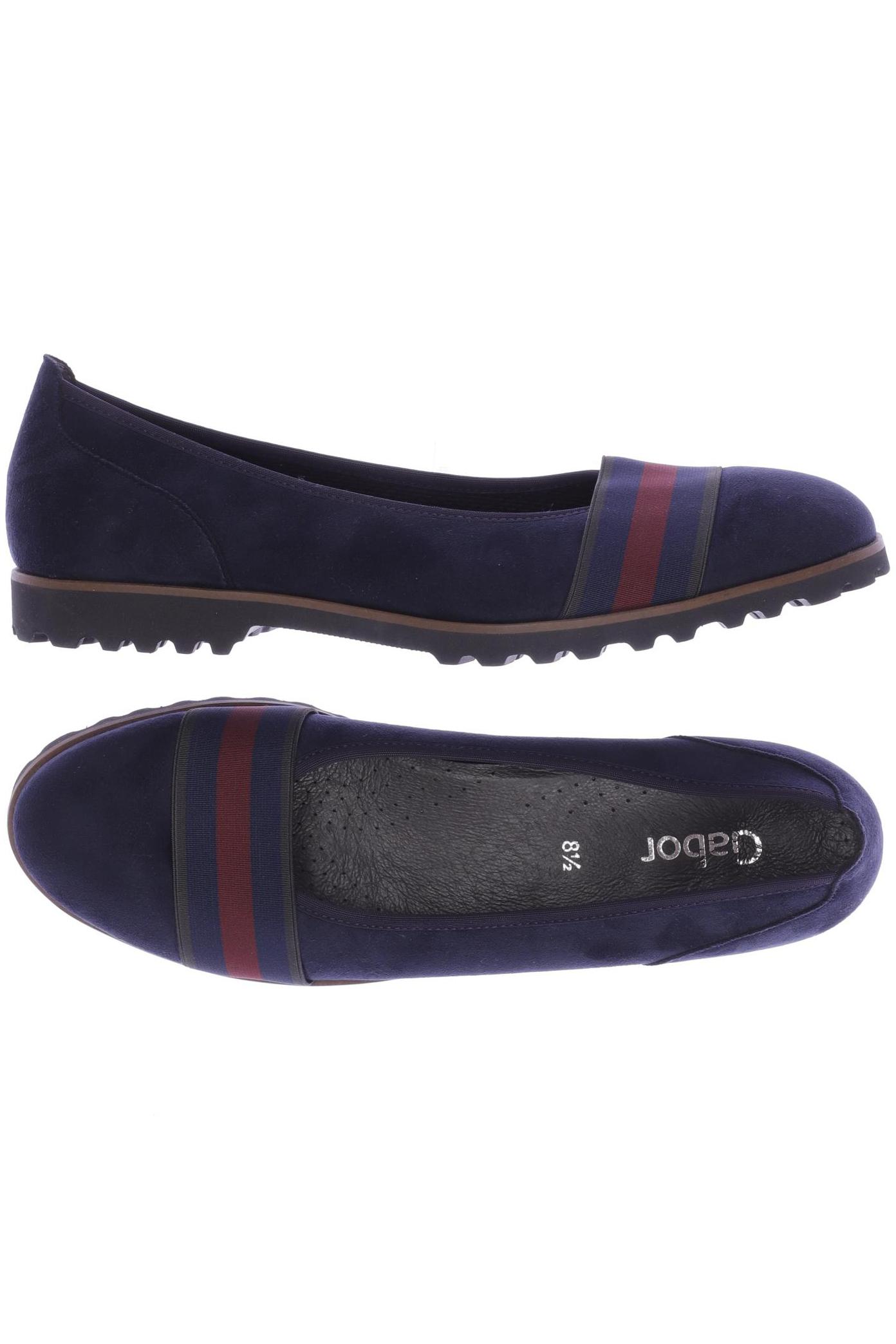 

Gabor Damen Ballerinas, marineblau, Gr. 8.5