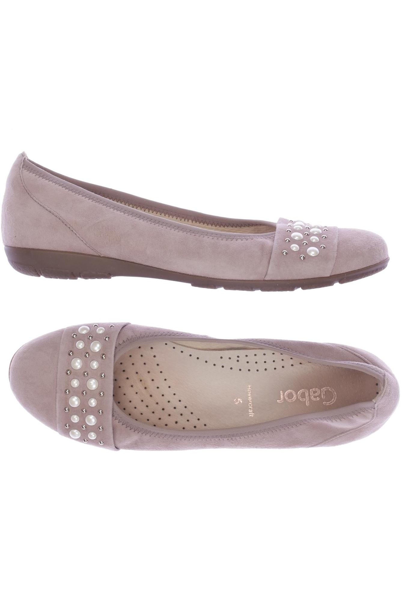 

Gabor Damen Ballerinas, beige, Gr. 5