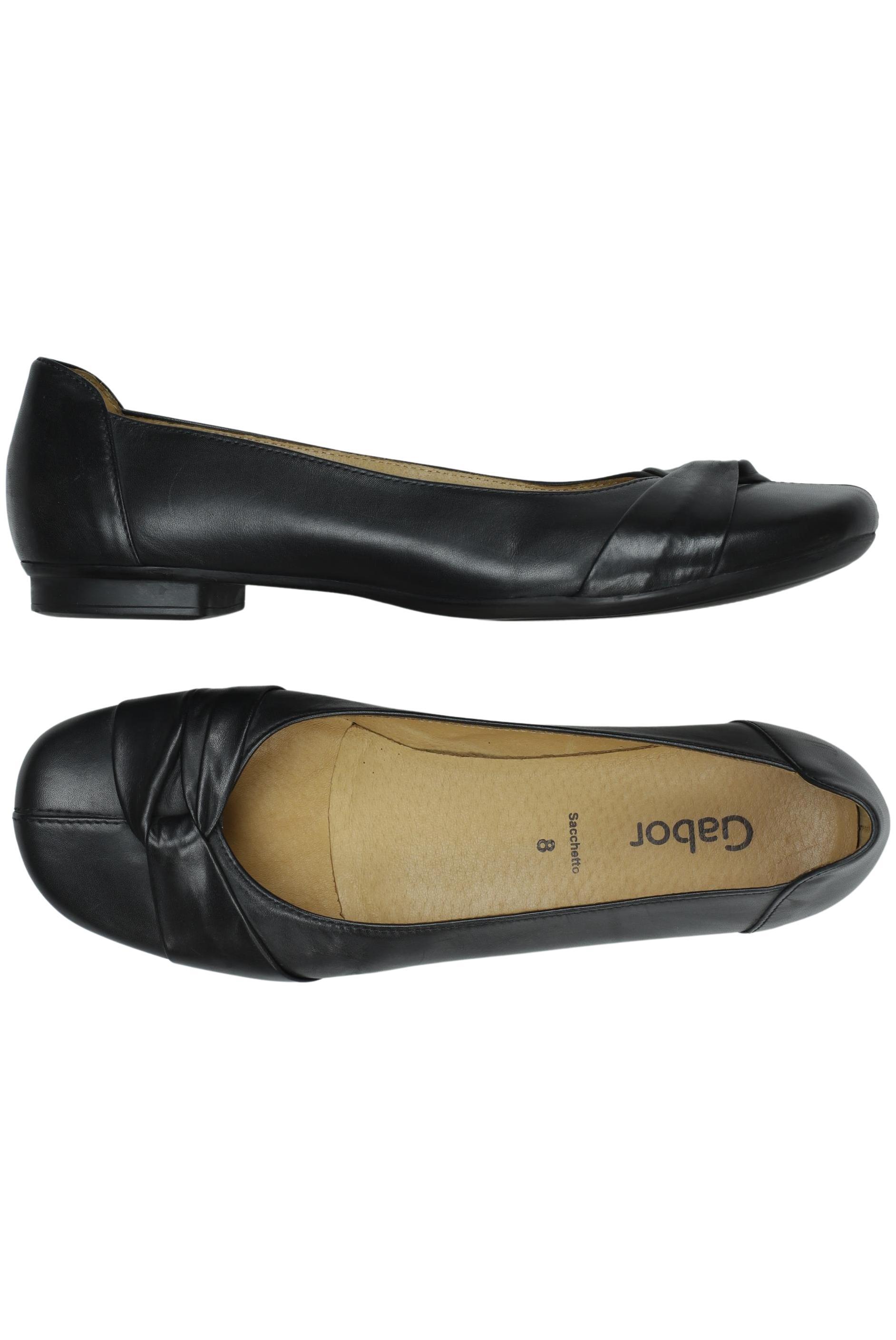 

Gabor Damen Ballerinas, schwarz, Gr. 8