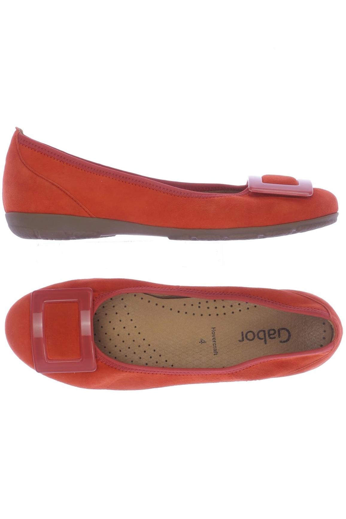 

Gabor Damen Ballerinas, orange, Gr. 4