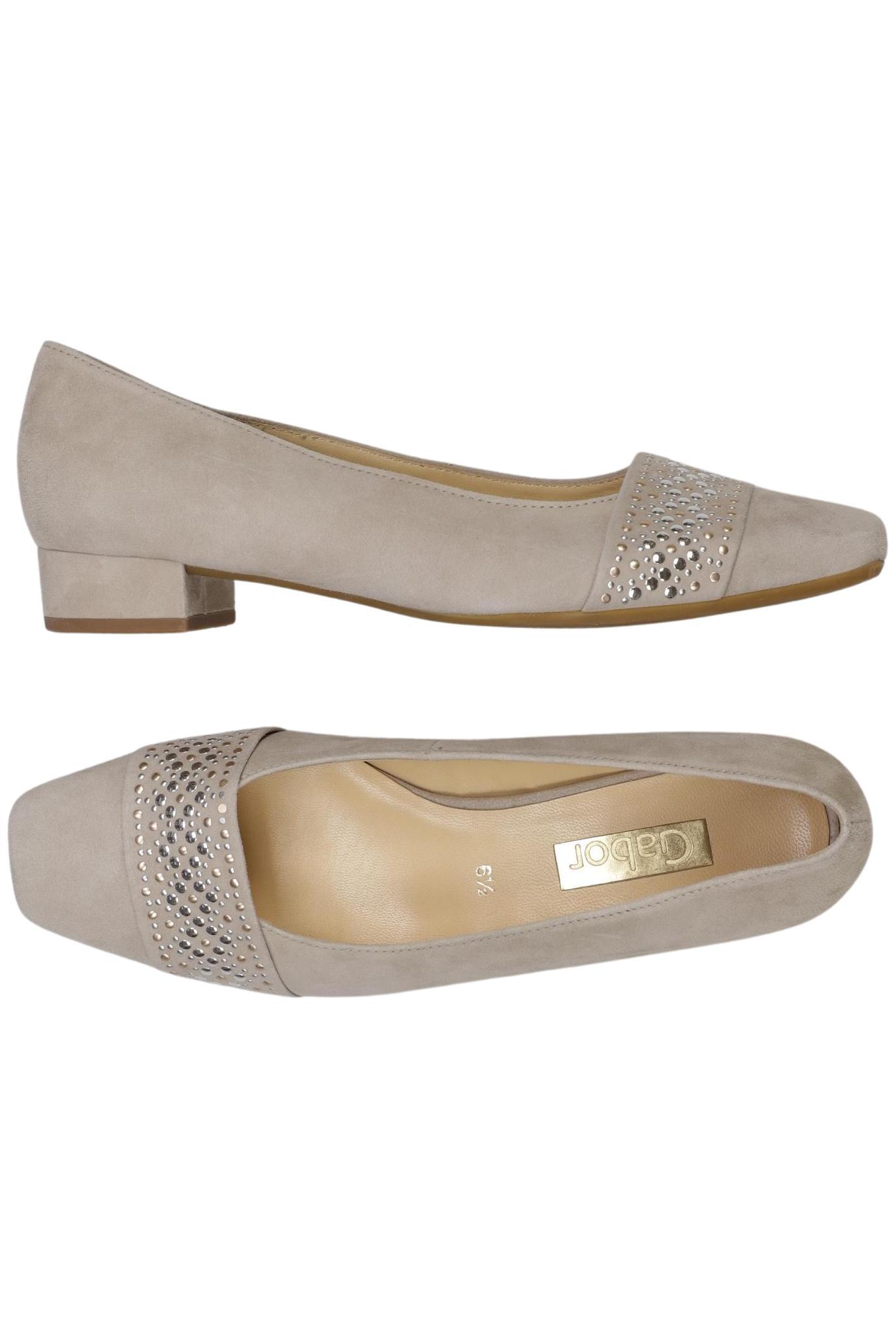 

Gabor Damen Ballerinas, beige, Gr. 6.5