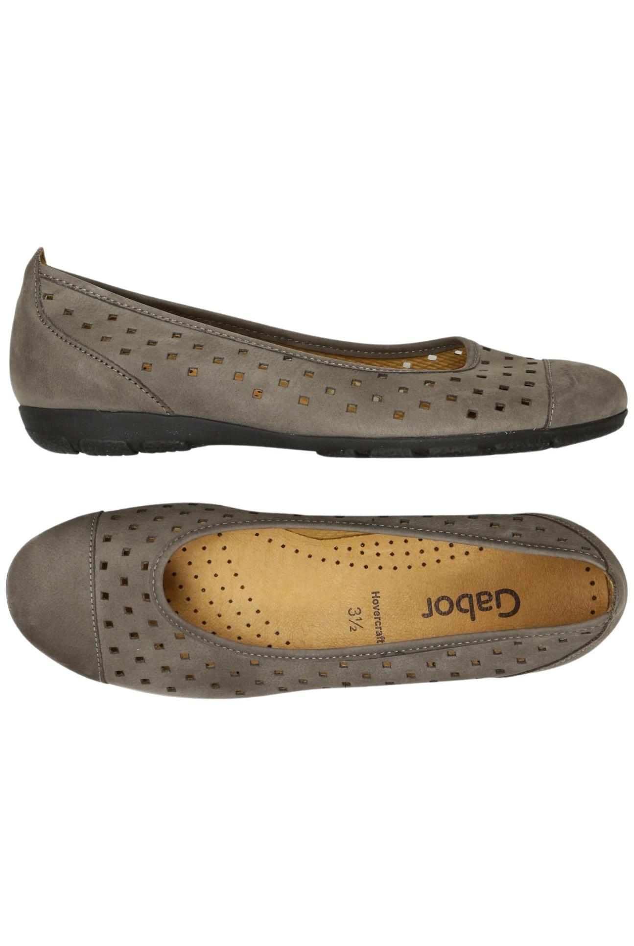 

Gabor Damen Ballerinas, grau, Gr. 3.5