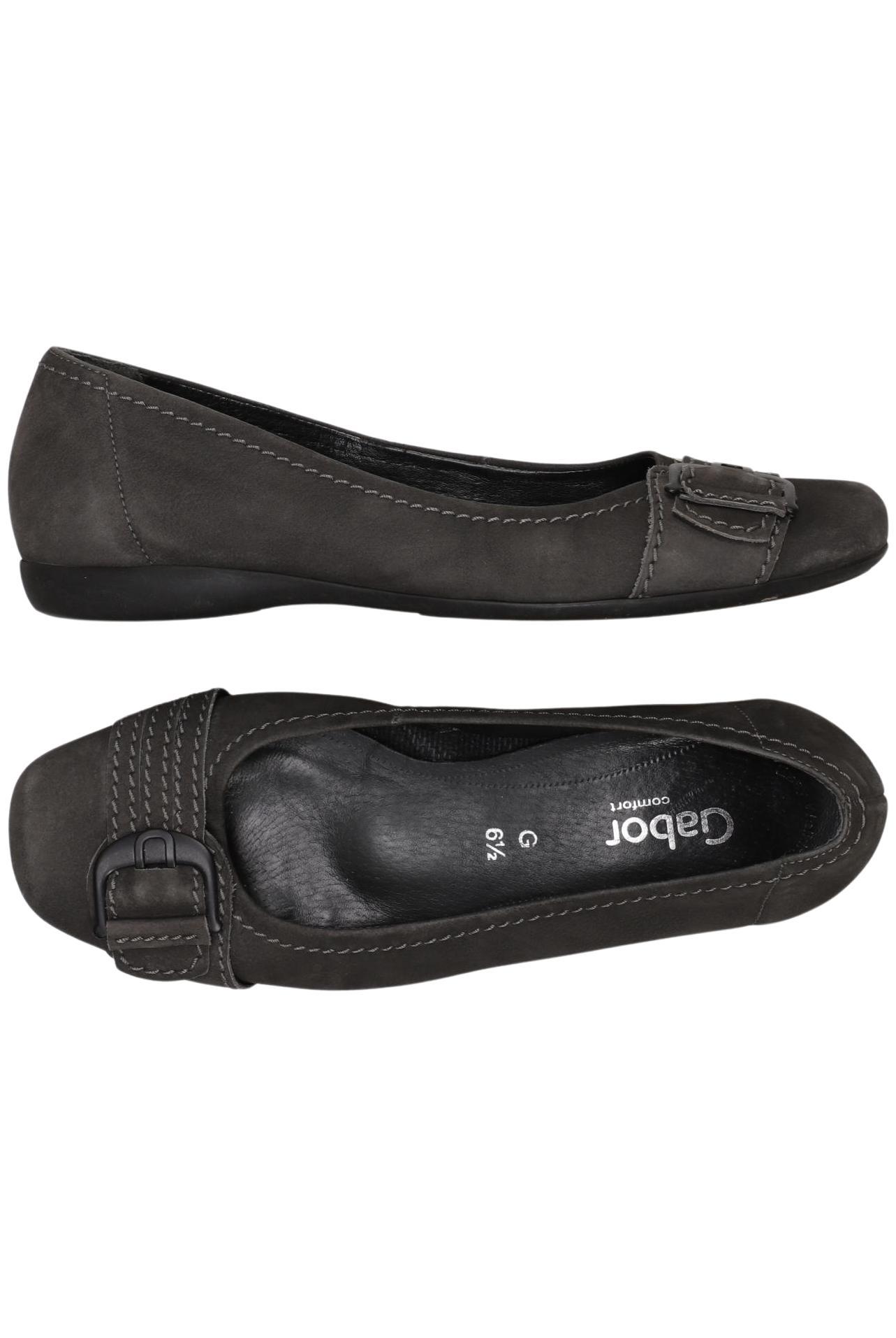 

Gabor Damen Ballerinas, grau, Gr. 6.5