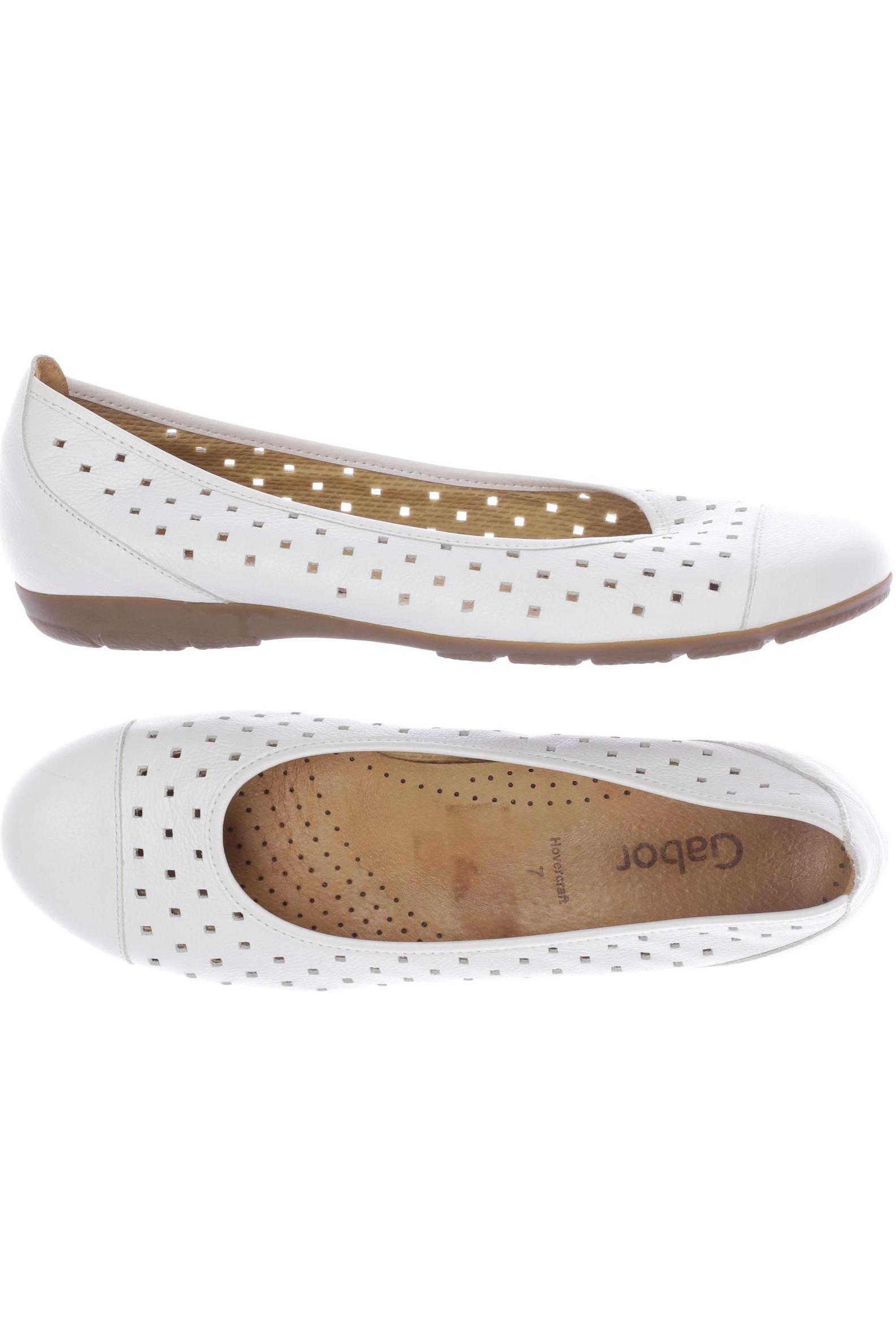 

Gabor Damen Ballerinas, weiß