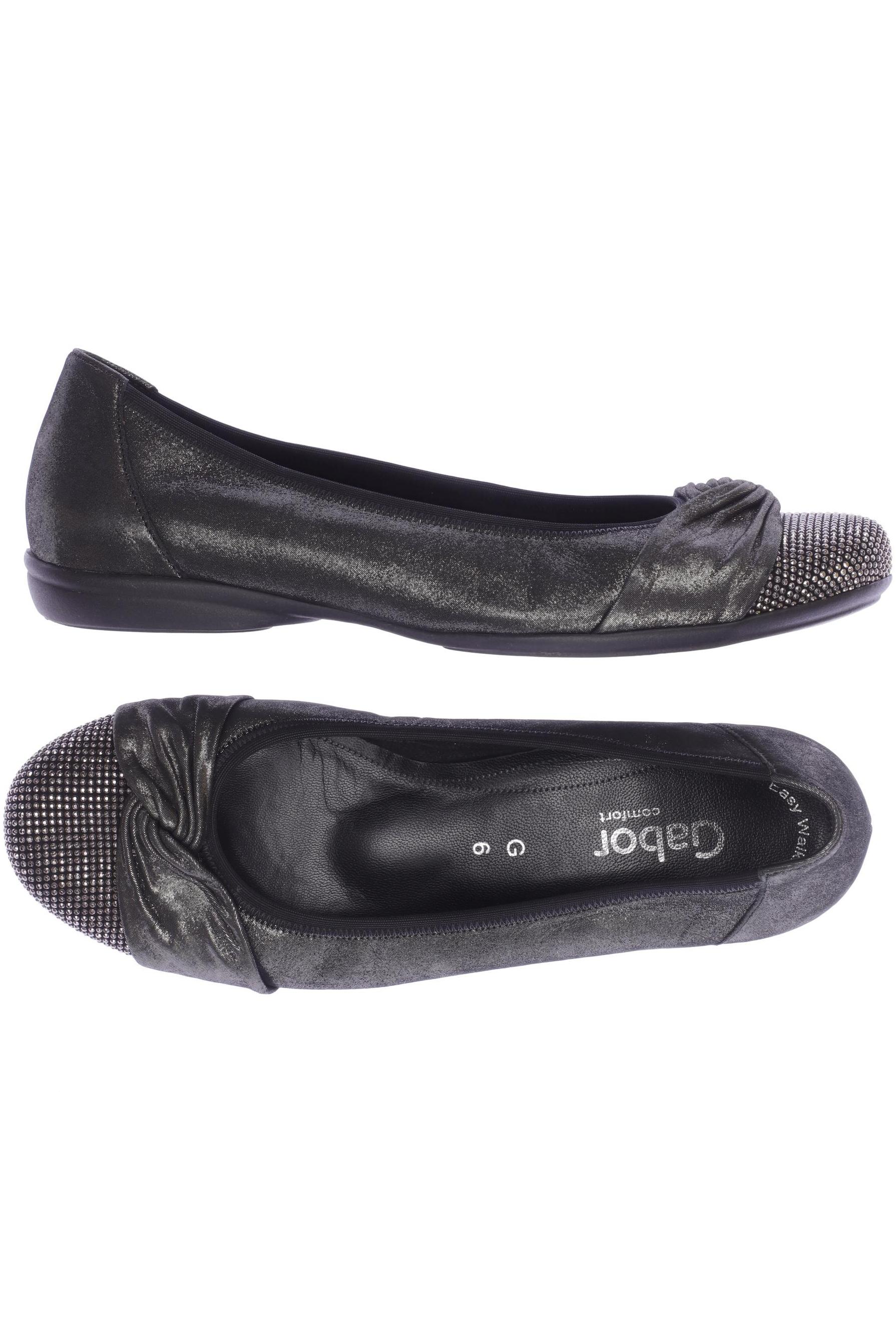 

Gabor Damen Ballerinas, grau, Gr. 6