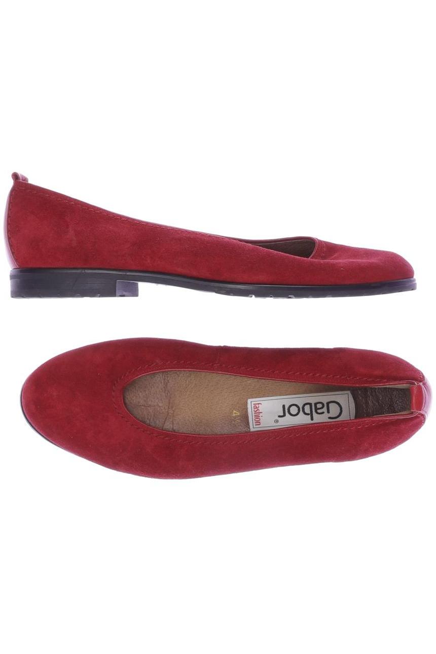 

Gabor Damen Ballerinas, rot, Gr. 4.5