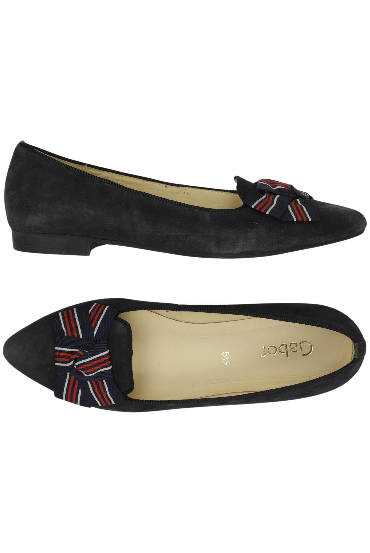 

Gabor Damen Ballerinas, marineblau, Gr. 5.5