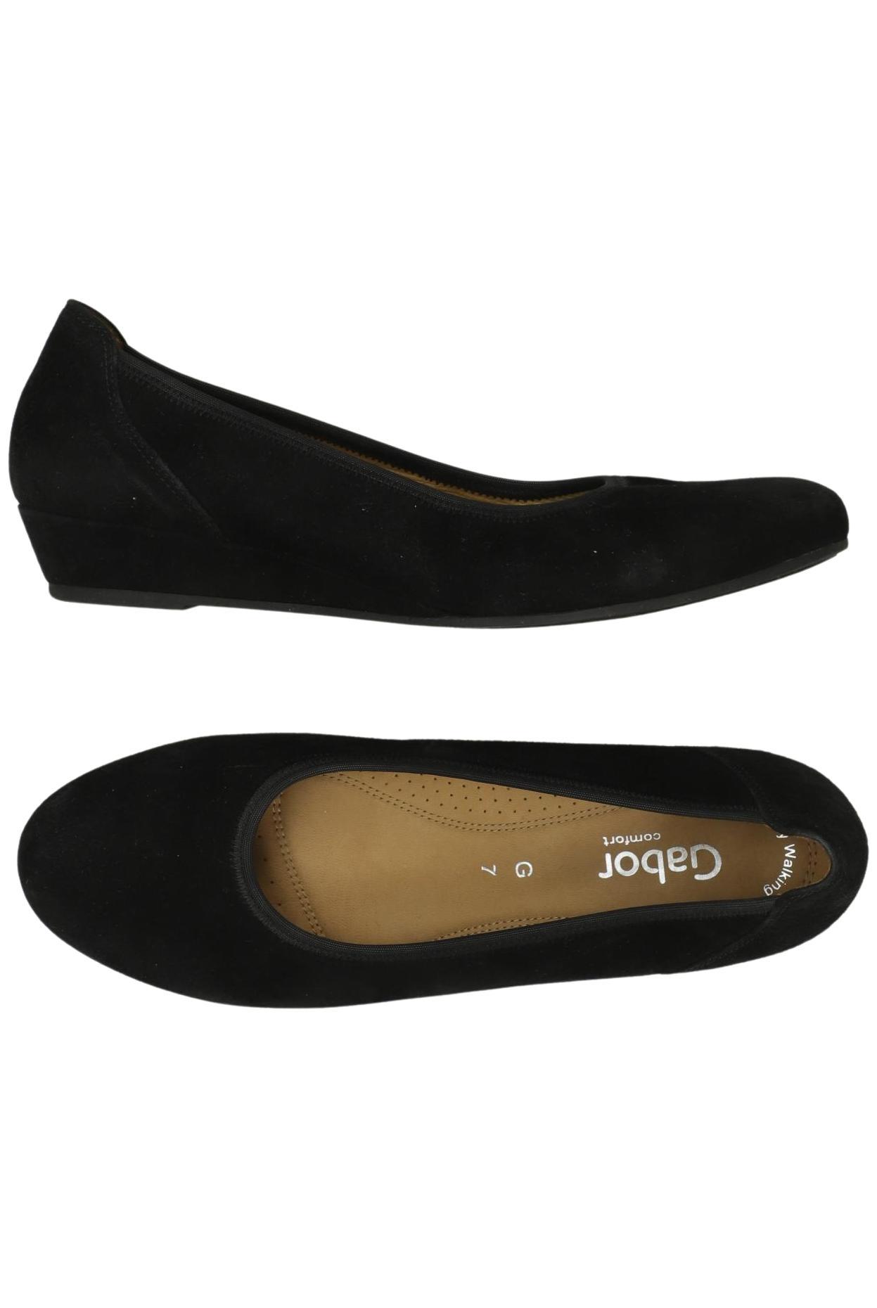 

Gabor Damen Ballerinas, schwarz, Gr. 7