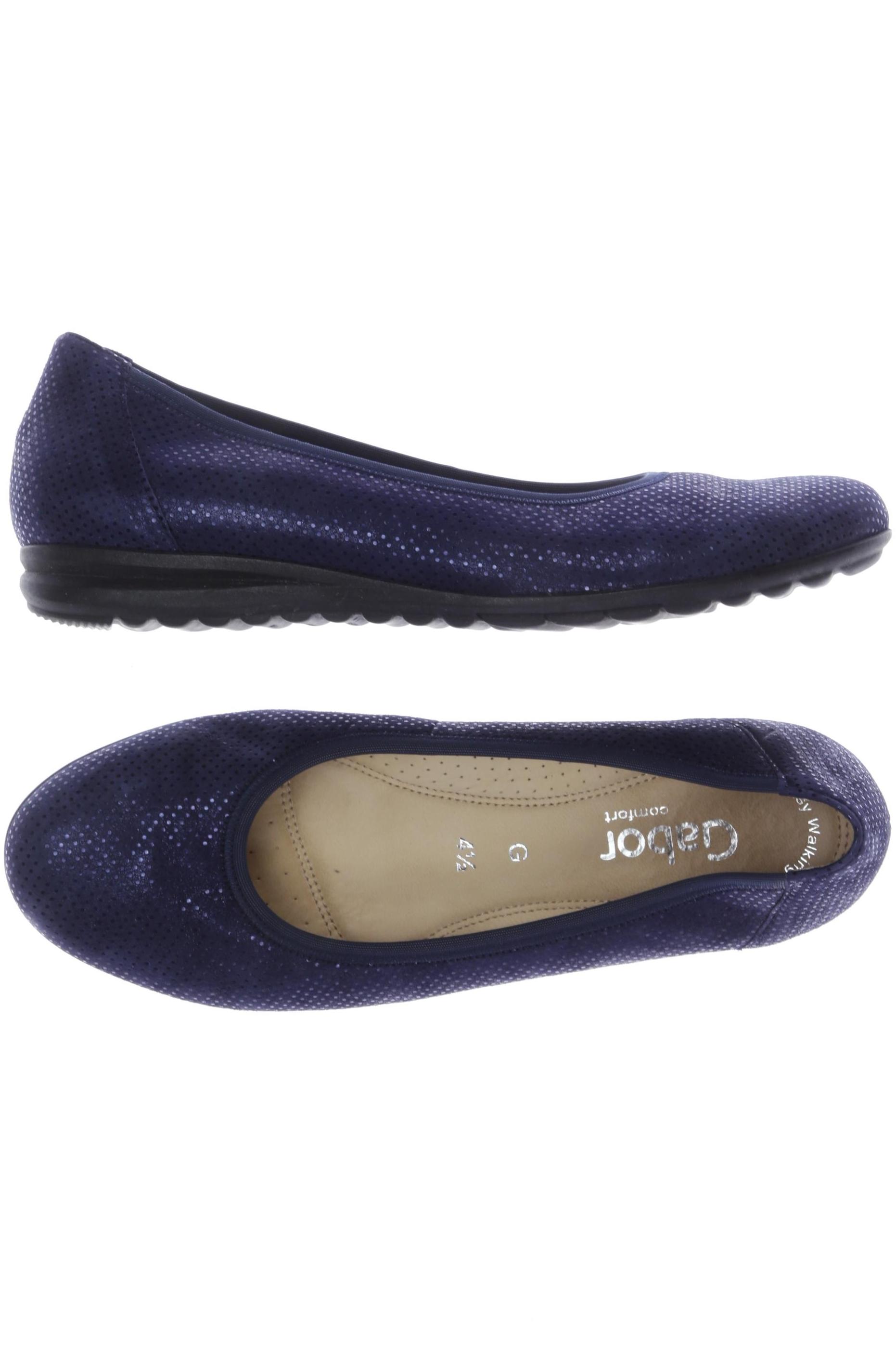

Gabor Damen Ballerinas, marineblau, Gr. 4.5